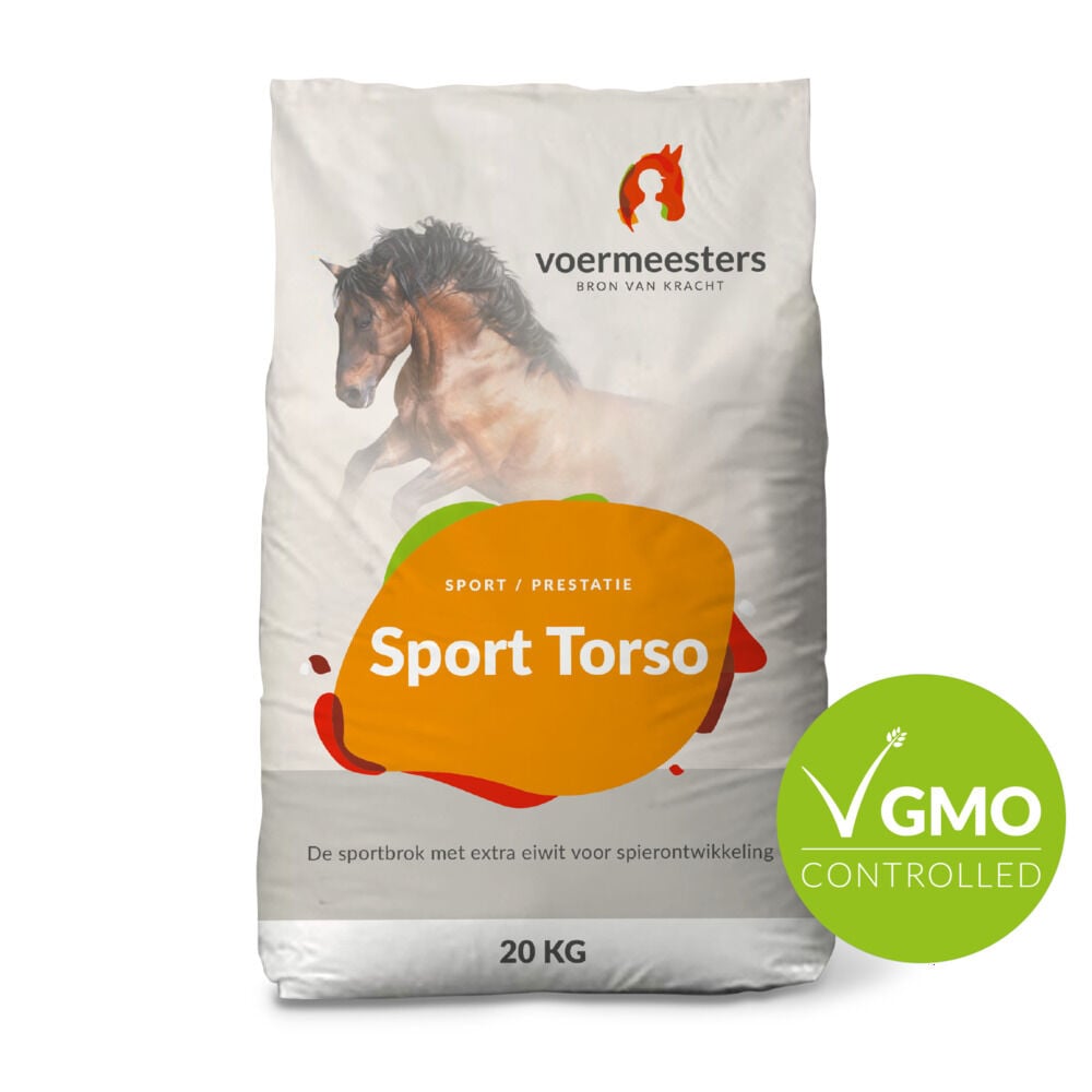 Voermeesters Sport Torso - Sport/ Prestatie - 20 Kilogram - Zak