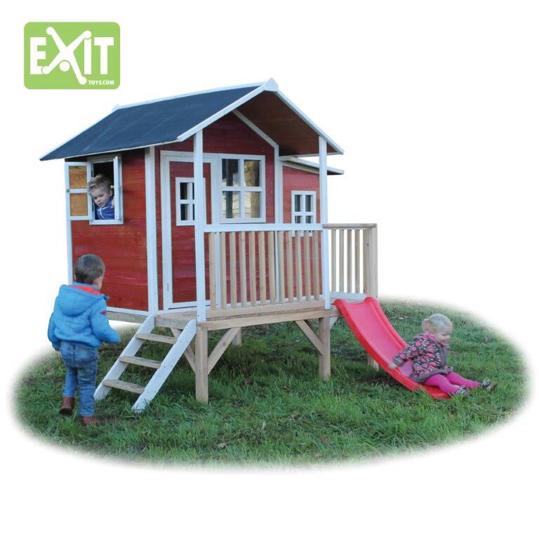 EXIT Loft 350 - Speelhuisje - Rood - Hout