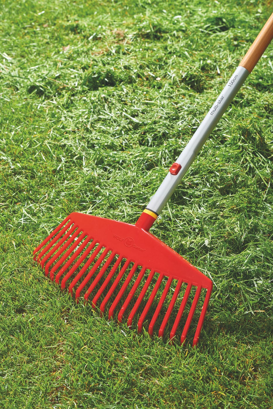WOLF-Garten Multi-star Multibezem UI-M 42CM - Systeemgereedschap - Rood