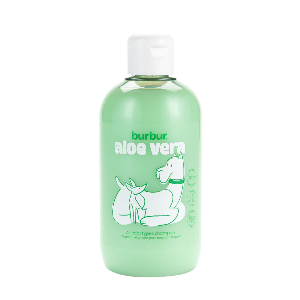 Burbur Vegan Aloë Vera - Hondenshampoo - 400 Milliliter