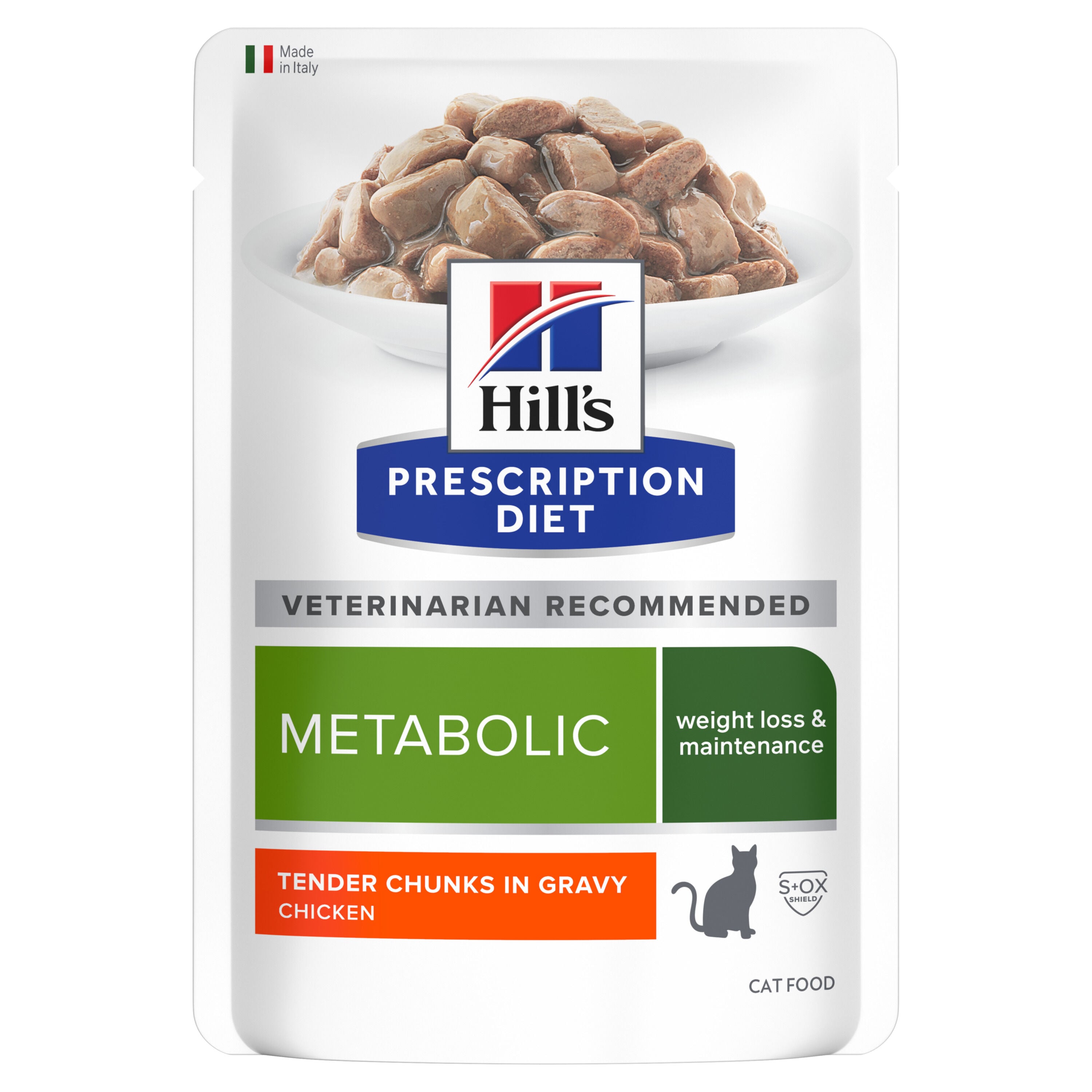 Hill's Prescription Diet Metabolic - Kattenvoer - 12x85 gram - 85 Gram - kip Hill's Prescription Diet Metabolic - Kattenvoer - 12x85 gram - 85 Gram - kip