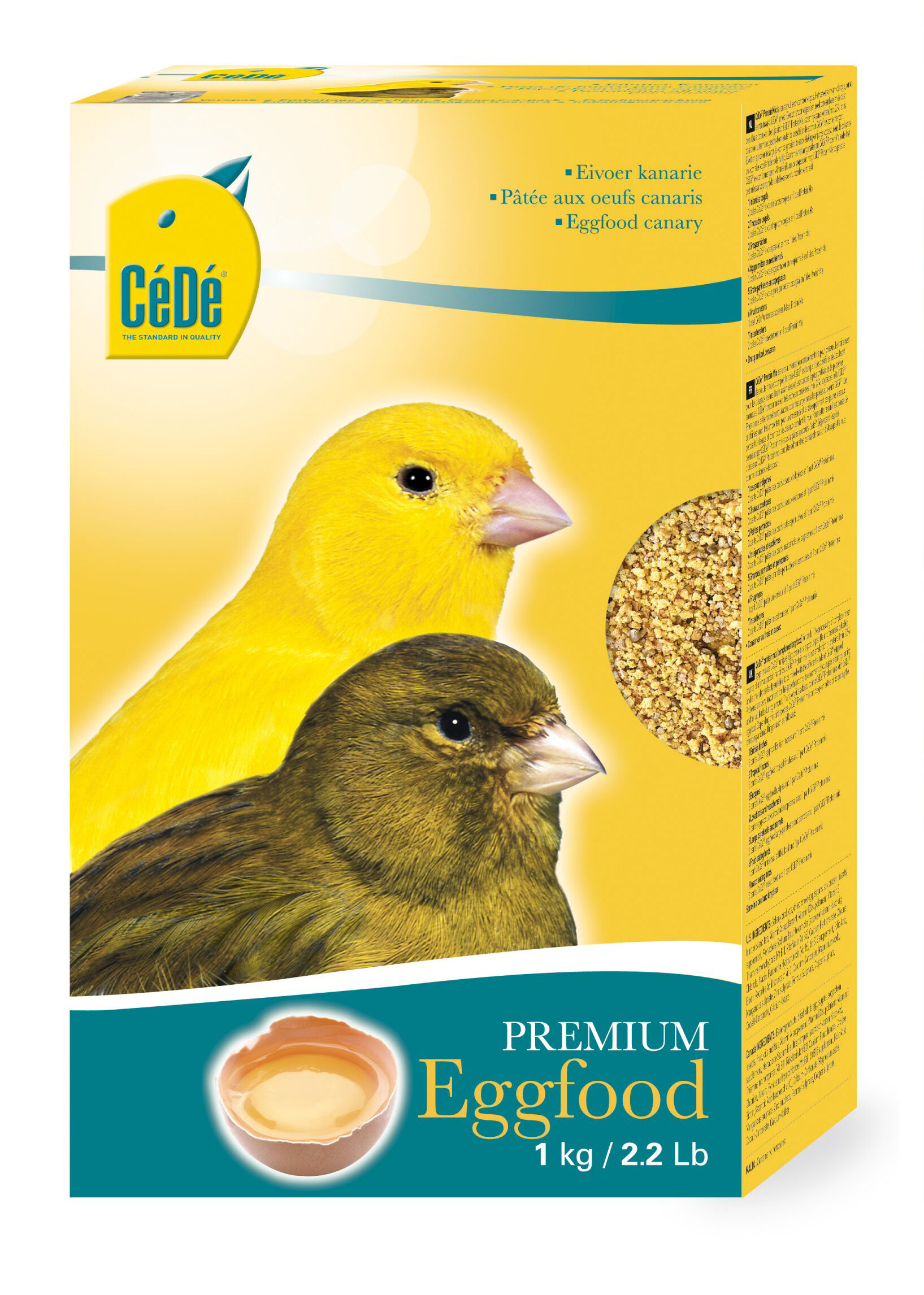 CéDé Eivoer Kanarie - Vogelvoer - 1 Kilogram CéDé Eivoer Kanarie - Vogelvoer - 1 Kilogram