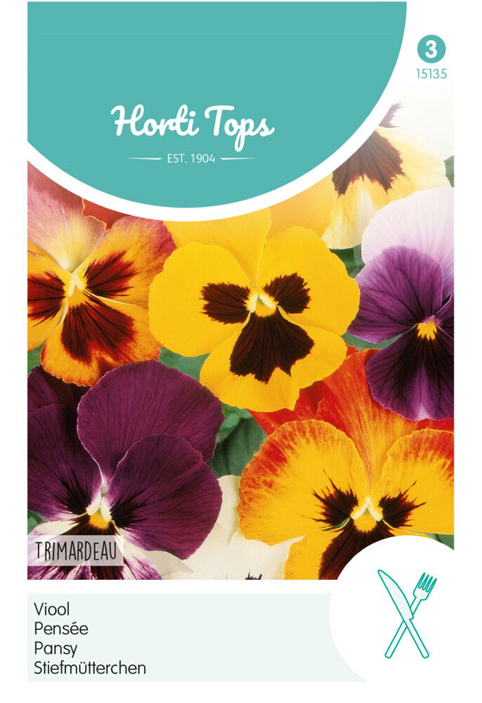 Hortitops Viool Trimardeau Gemengd - Bloemzaden