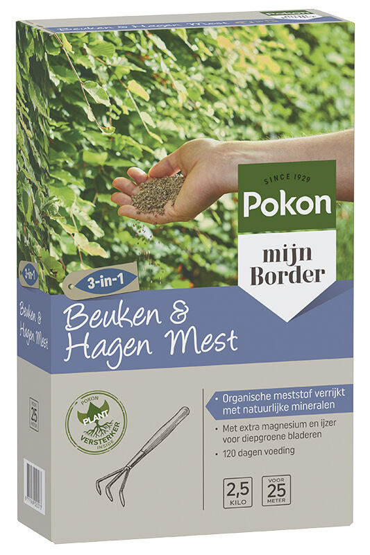 Pokon Beuken & Hagen voeding - Siertuinmeststof - 2.5 Kilogram