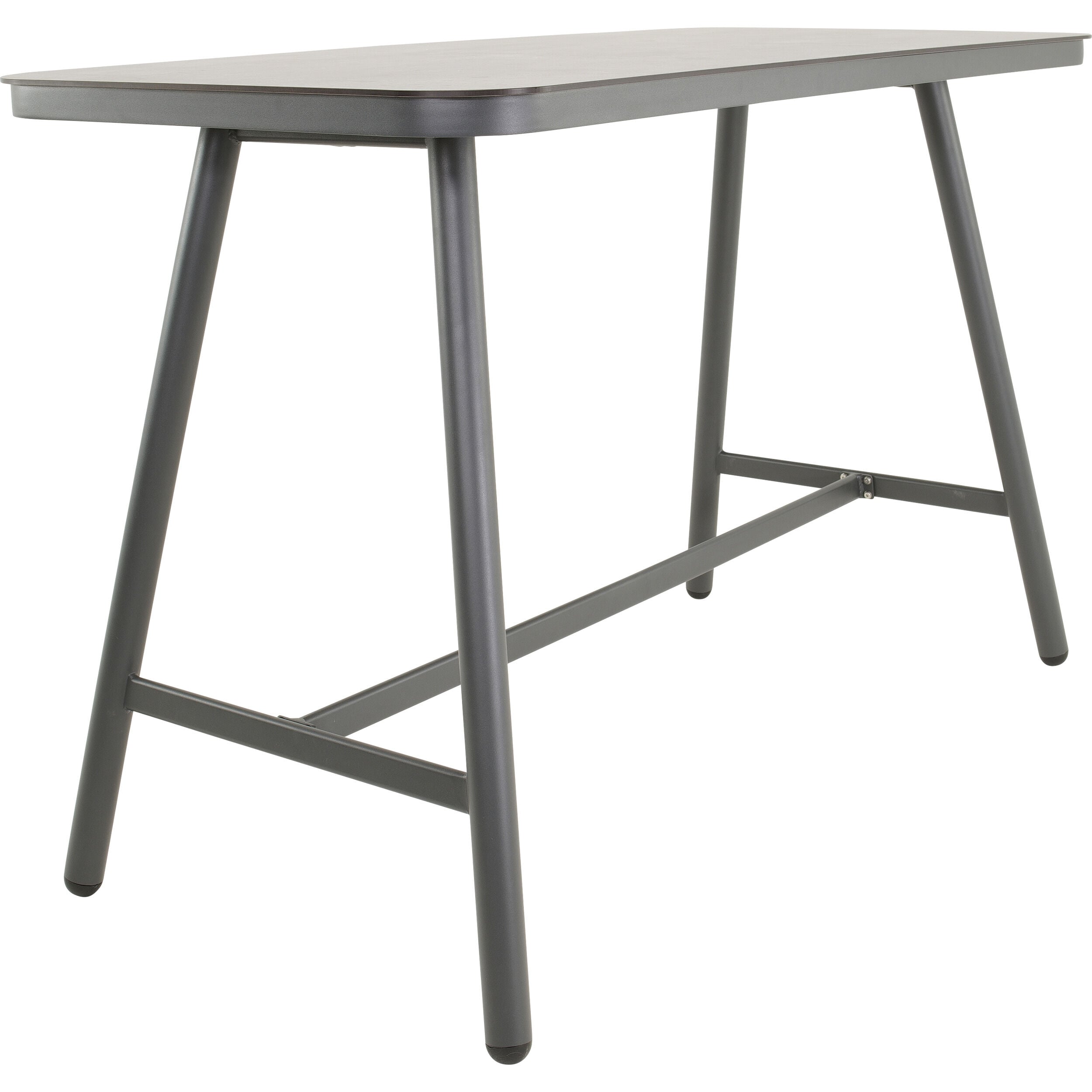 Lesli Living Milazzo - Bartafel - Antraciet - 100x75x150 cm Lesli Living Milazzo - Bartafel - Antraciet - 100x75x150 cm