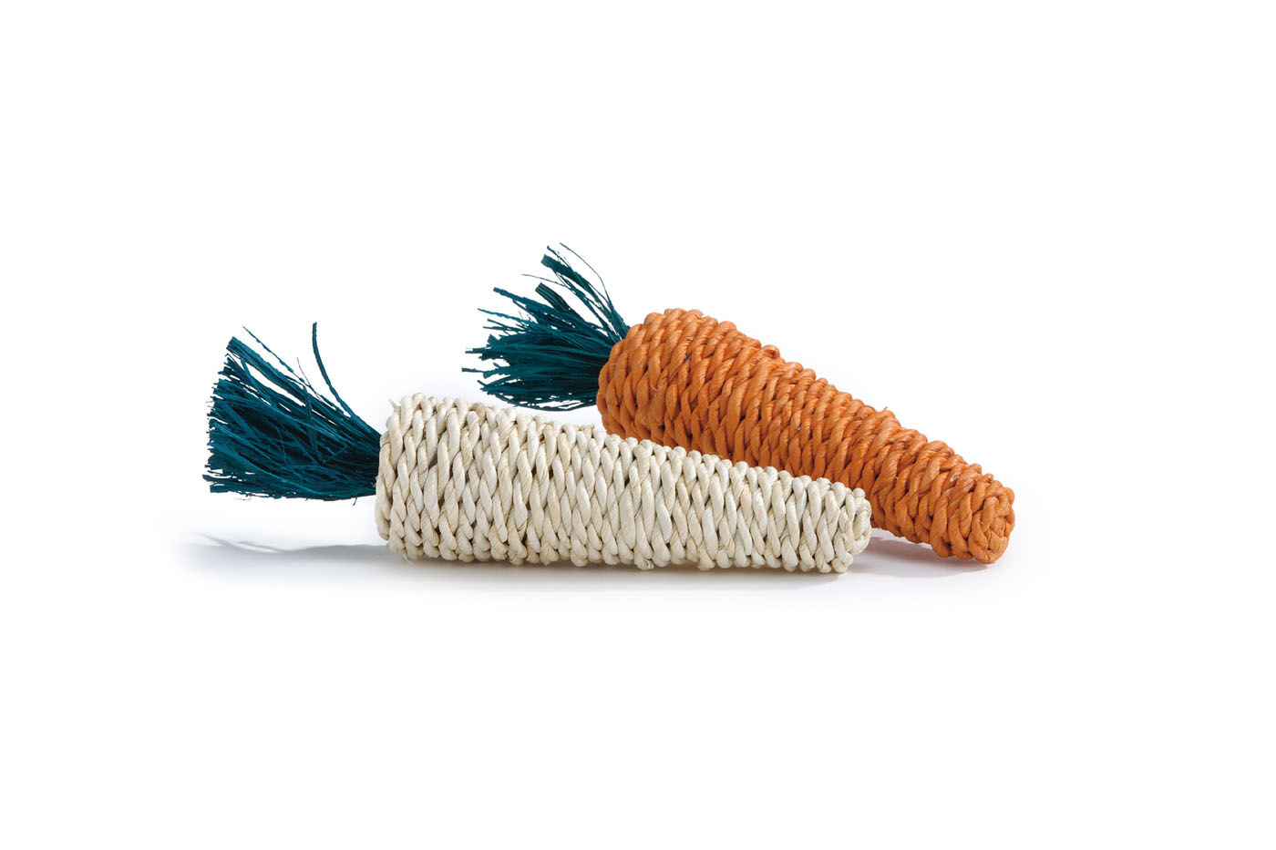 Beeztees - Knaagdierspeelgoed - Knaagwortel snack - Multicolor - 19.5x9.5x3.5 cm