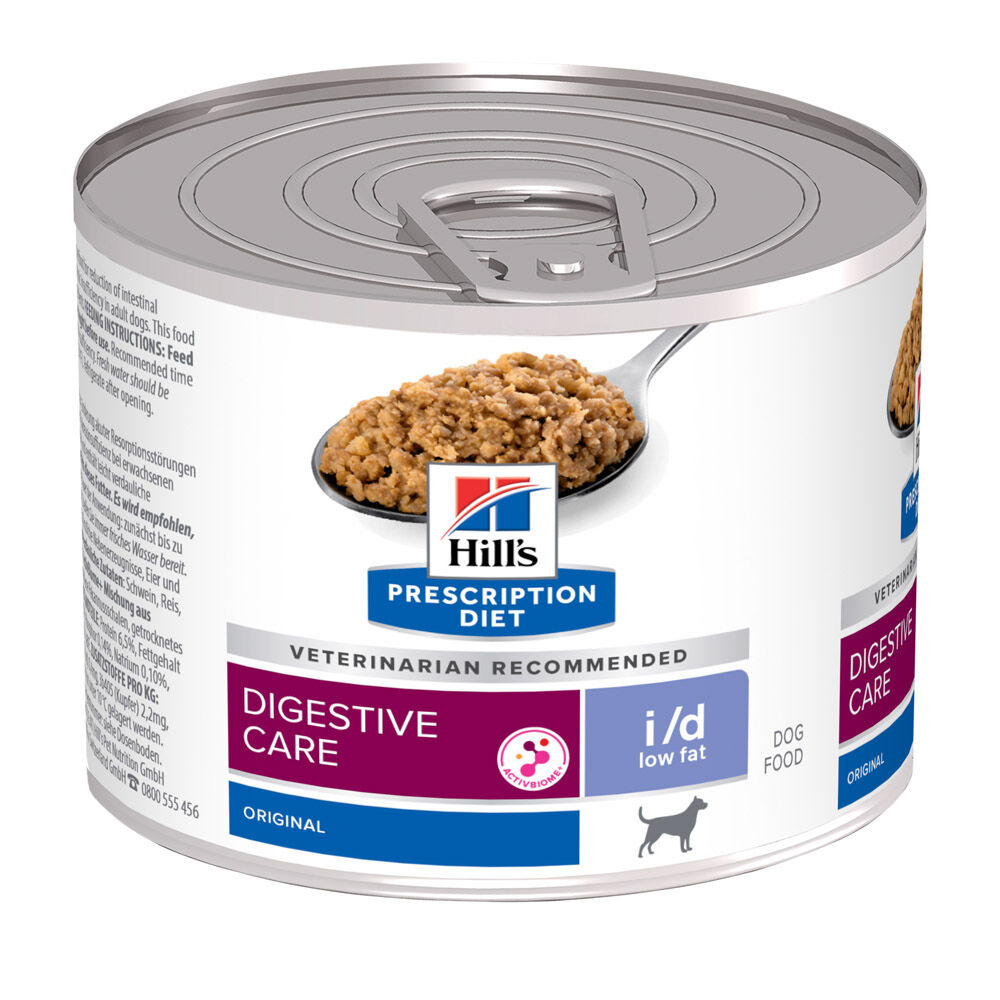 Hill's Prescription Diet i/d Low Fat Digestive Care - Hondenvoer veterinair - 200 Gram - gevogelte Hill's Prescription Diet i/d Low Fat Digestive Care - Hondenvoer veterinair - 200 Gram - gevogelte