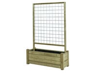 Talen Horst - Bloembak met rek - 1x120x40 cm