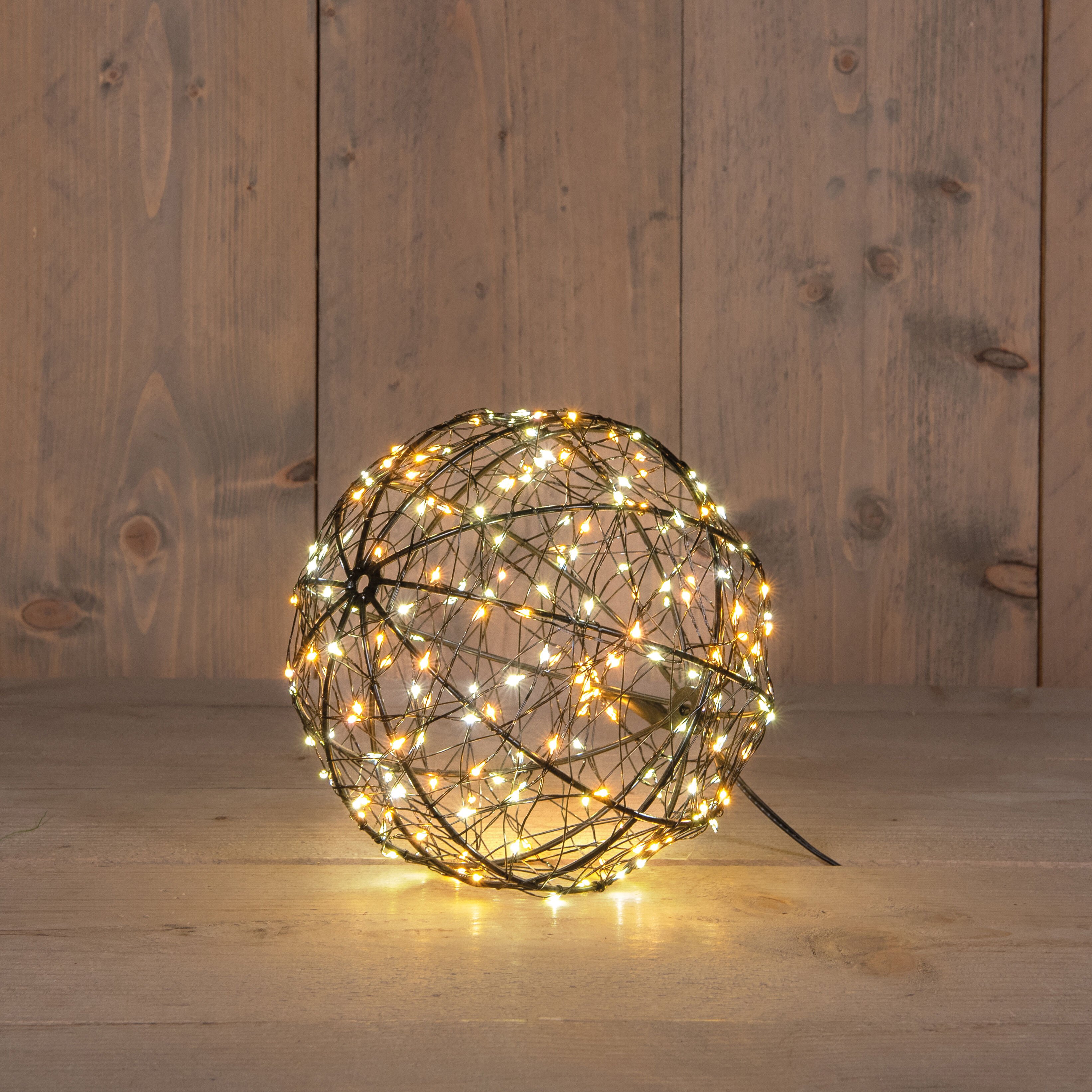 Anna's Collection Lichtbol - Kerstverlichting - 200 - Klassiek warm wit - 18 cm