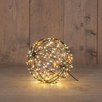 Anna's Collection Lichtbol - Kerstverlichting - 200 - Klassiek warm wit - 18 cm