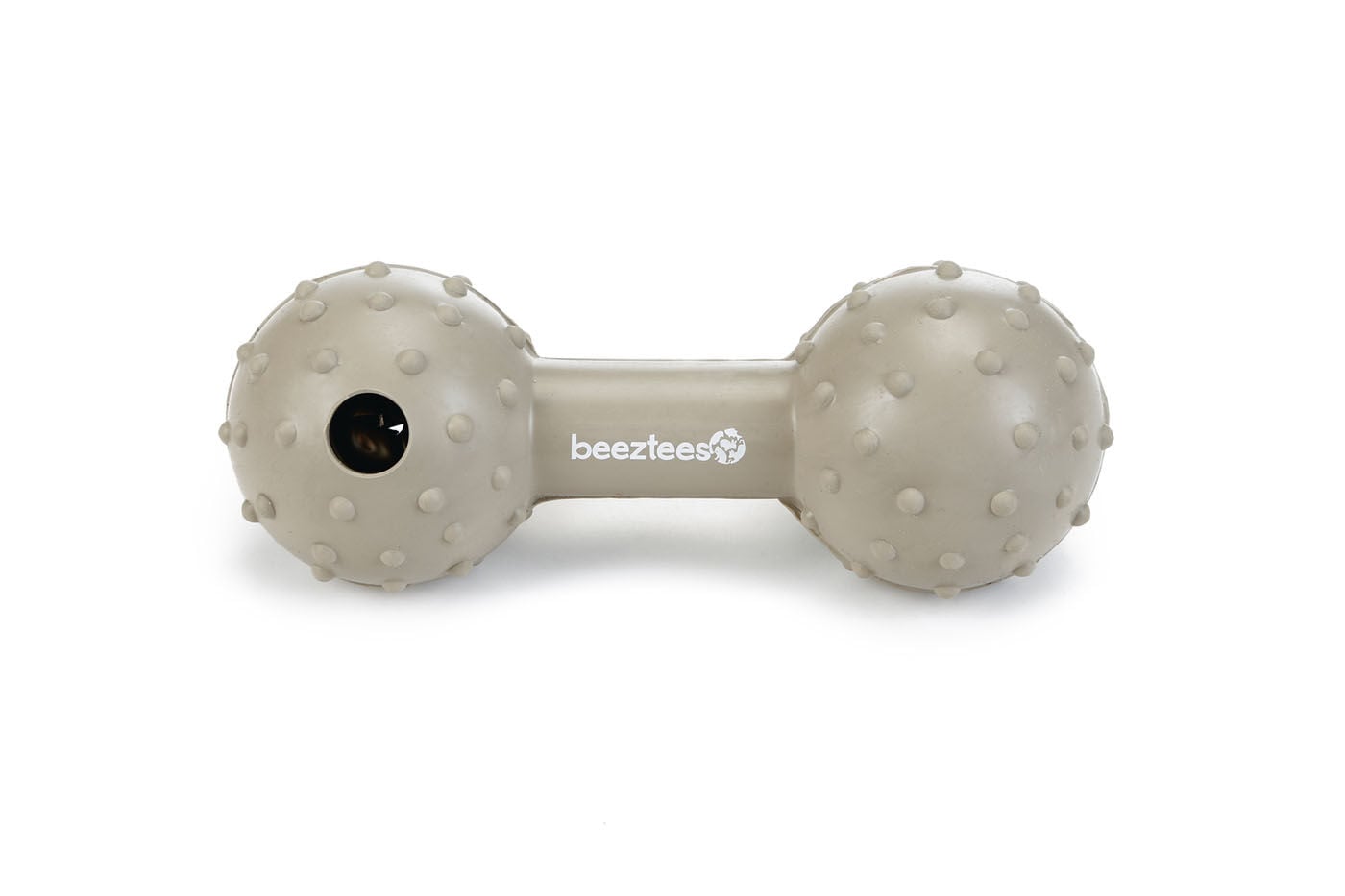 Beeztees Halter en Bel - Kauwspeelgoed - Hond - beige - 20.5x6x20 cm Beeztees Halter en Bel - Kauwspeelgoed - Hond - beige - 20.5x6x20 cm