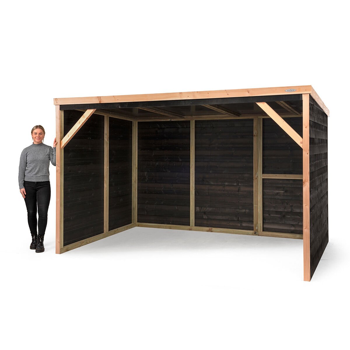 Voldux Oktober - Schuilstal - 316x208x196 cm