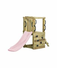 Swing King Irma Small - Speeltoren - Roze - Hout