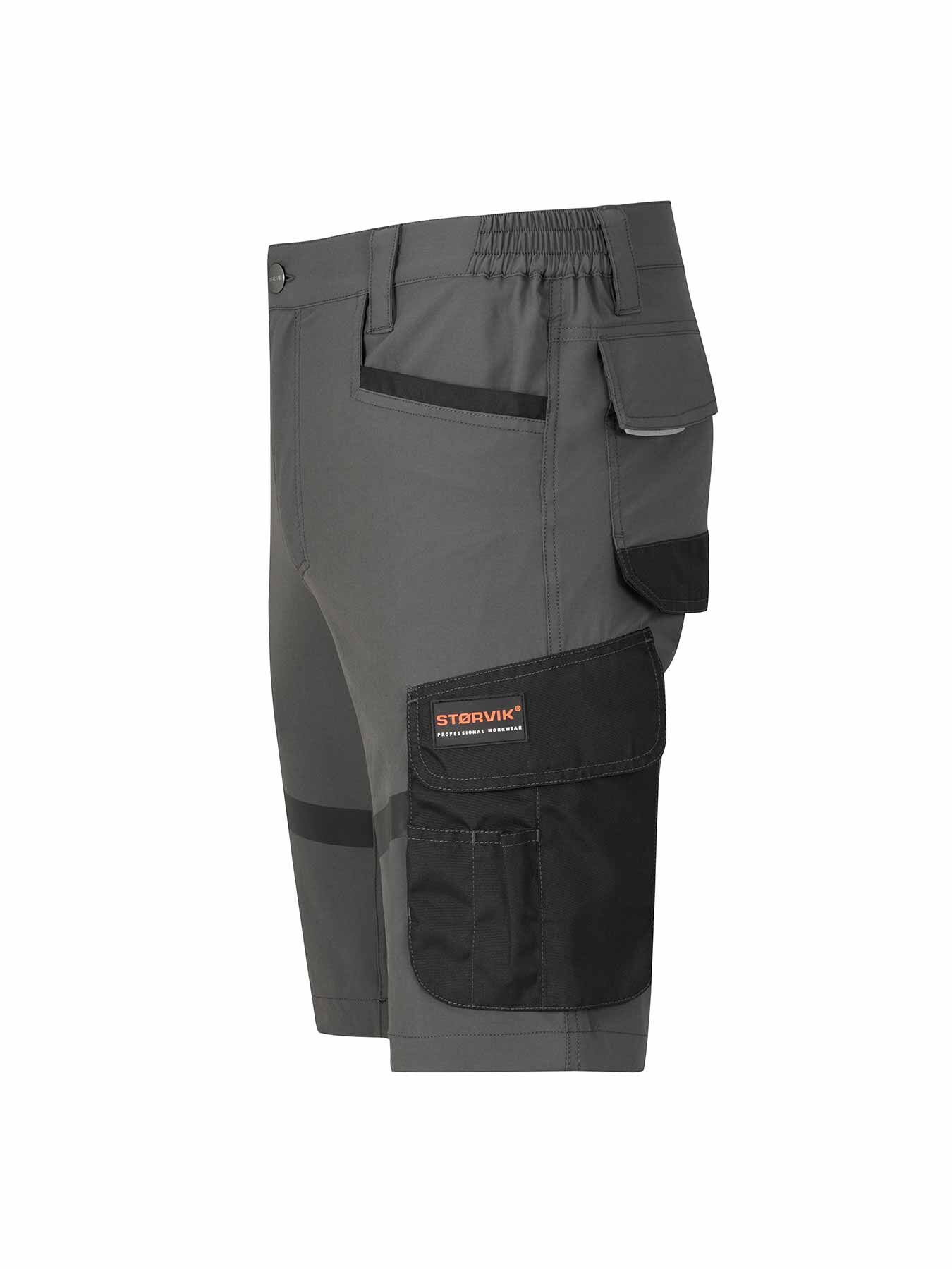 Störvik Stijn - Korte werkbroek - Antraciet - 3XL