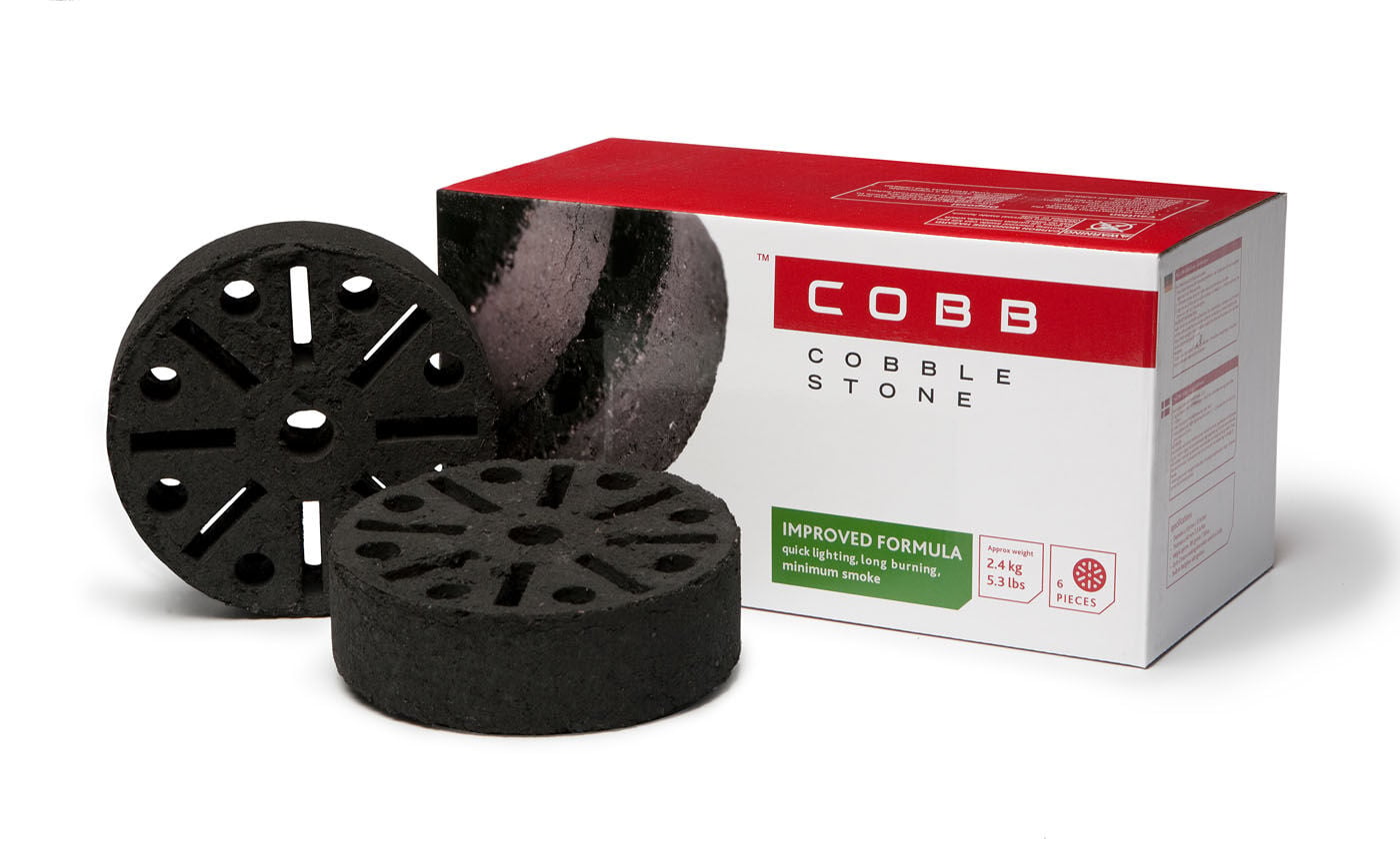 Cobb Cobble Stone - BBQ brandstoffen - 6 Stuks