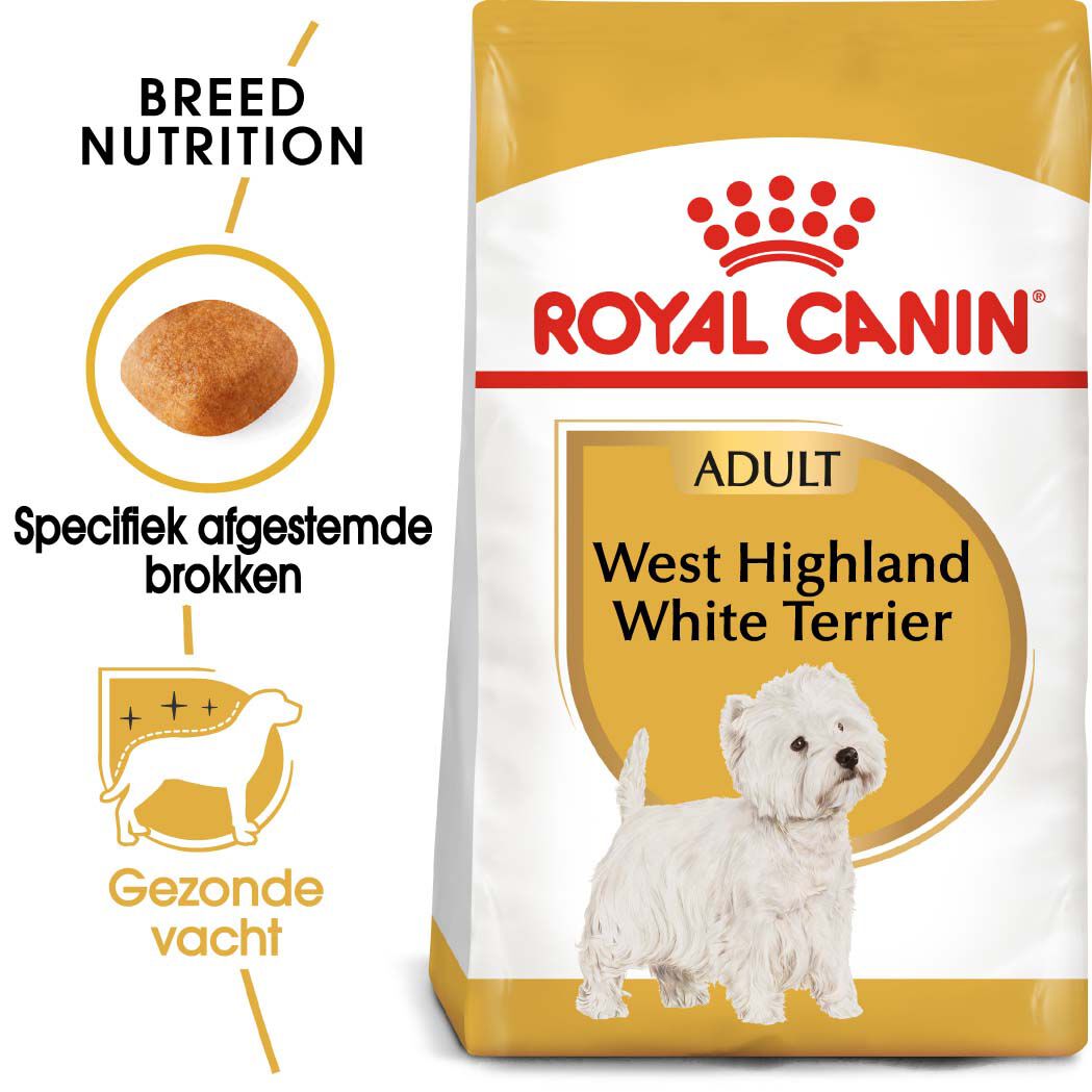 Royal Canin West Highland White Terrier Adult - Hondenvoer - 3 Kilogram - gevogelte
