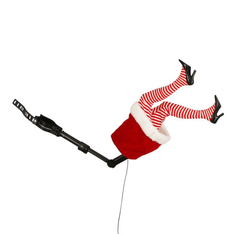 Luville Lady Legs - Decoratiestuk - Rood - 42.5x16x13.5 cm Luville Lady Legs - Decoratiestuk - Rood - 42.5x16x13.5 cm