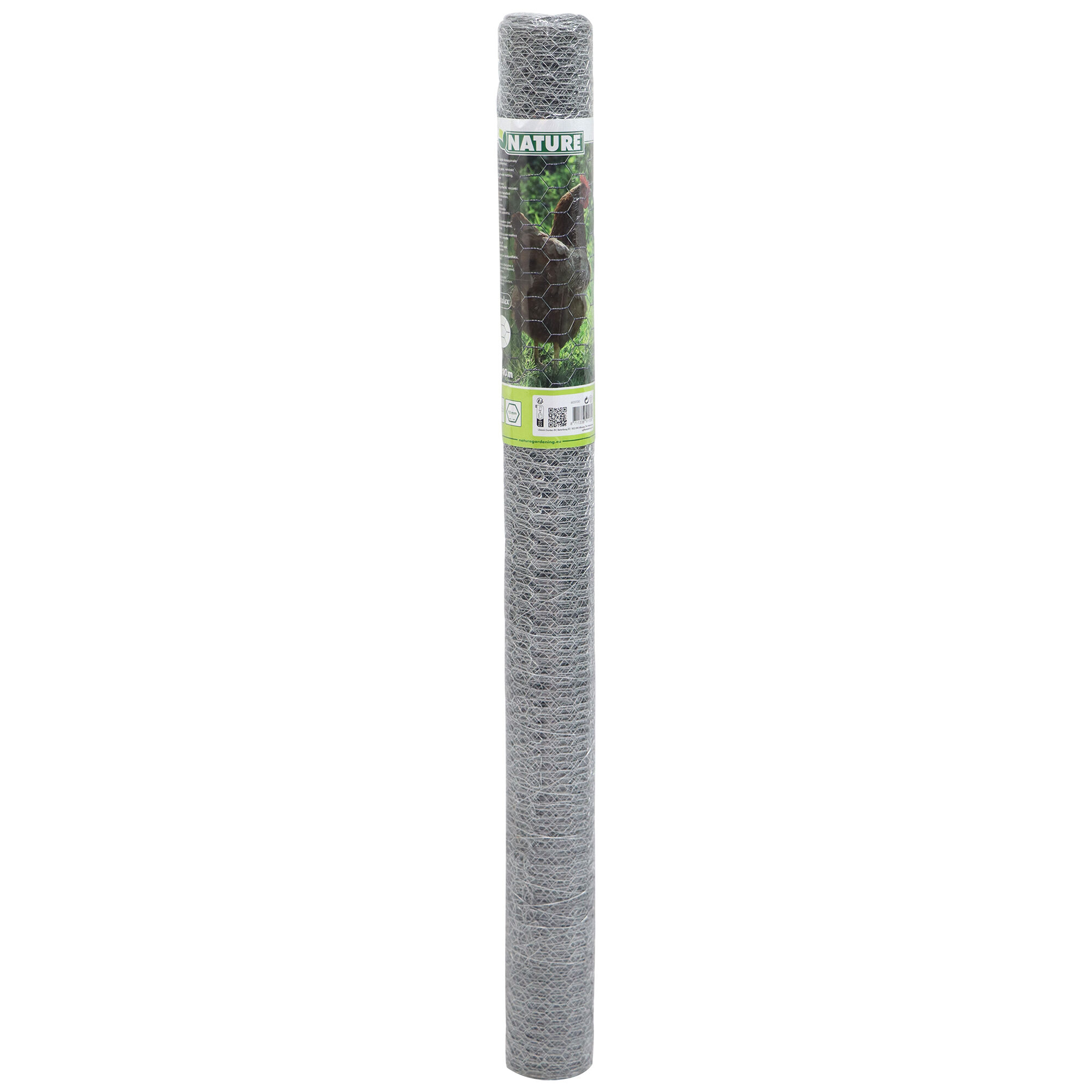 Nature zeshoekig verzinkt 13mm - Gaas - 100 cm - 100x1000 cm - 1000 cm Nature zeshoekig verzinkt 13mm - Gaas - 100 cm - 100x1000 cm - 1000 cm