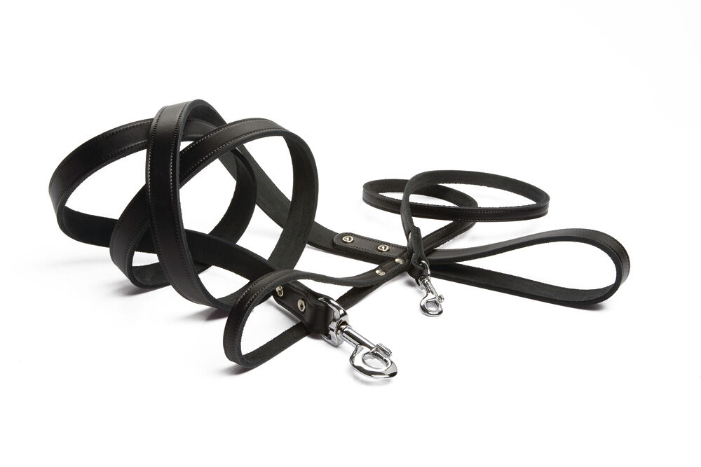 Beeztees Geniet - Hondenriem - zwart - 1.6 cm - 130 cm Beeztees Geniet - Hondenriem - zwart - 1.6 cm - 130 cm