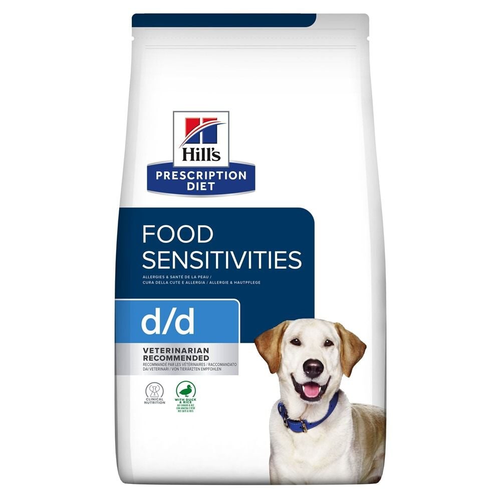 Hill's Prescription Diet Food Sensitivities - Hondenvoer - 4 Kilogram - rijst, eend Hill's Prescription Diet Food Sensitivities - Hondenvoer - 4 Kilogram - rijst, eend