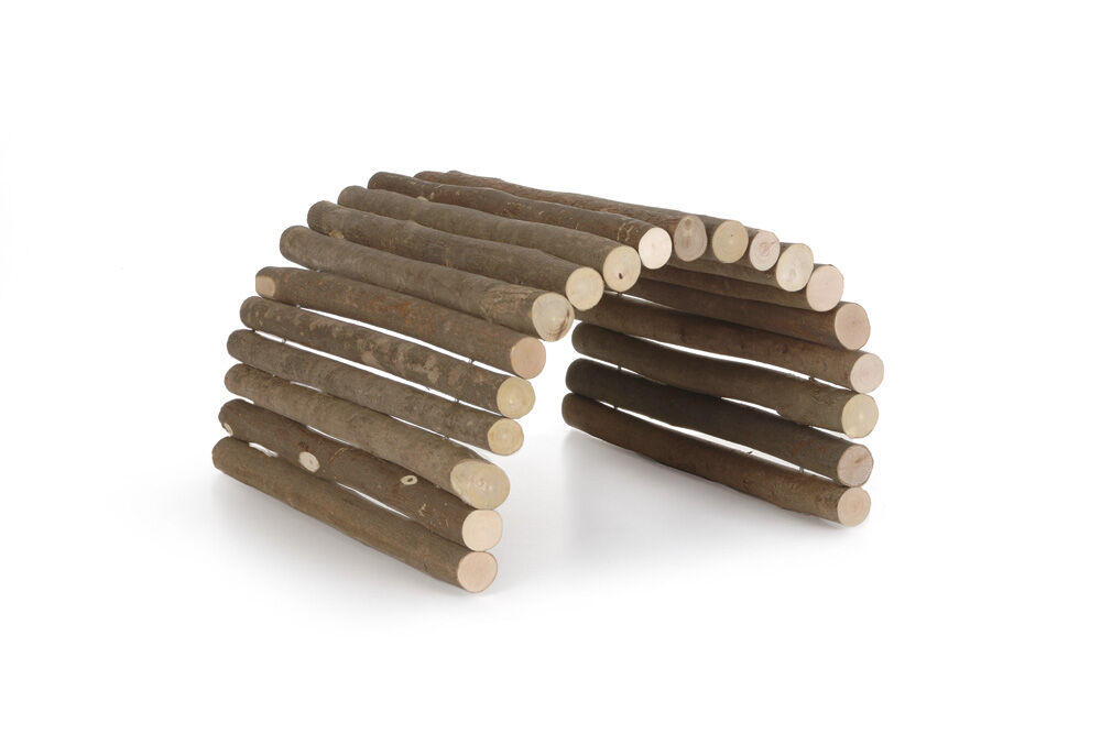 Beeztees Forest Wilgen Loopbrug  - Knaagdierspeelgoed - Hout - 33x20x8 cm