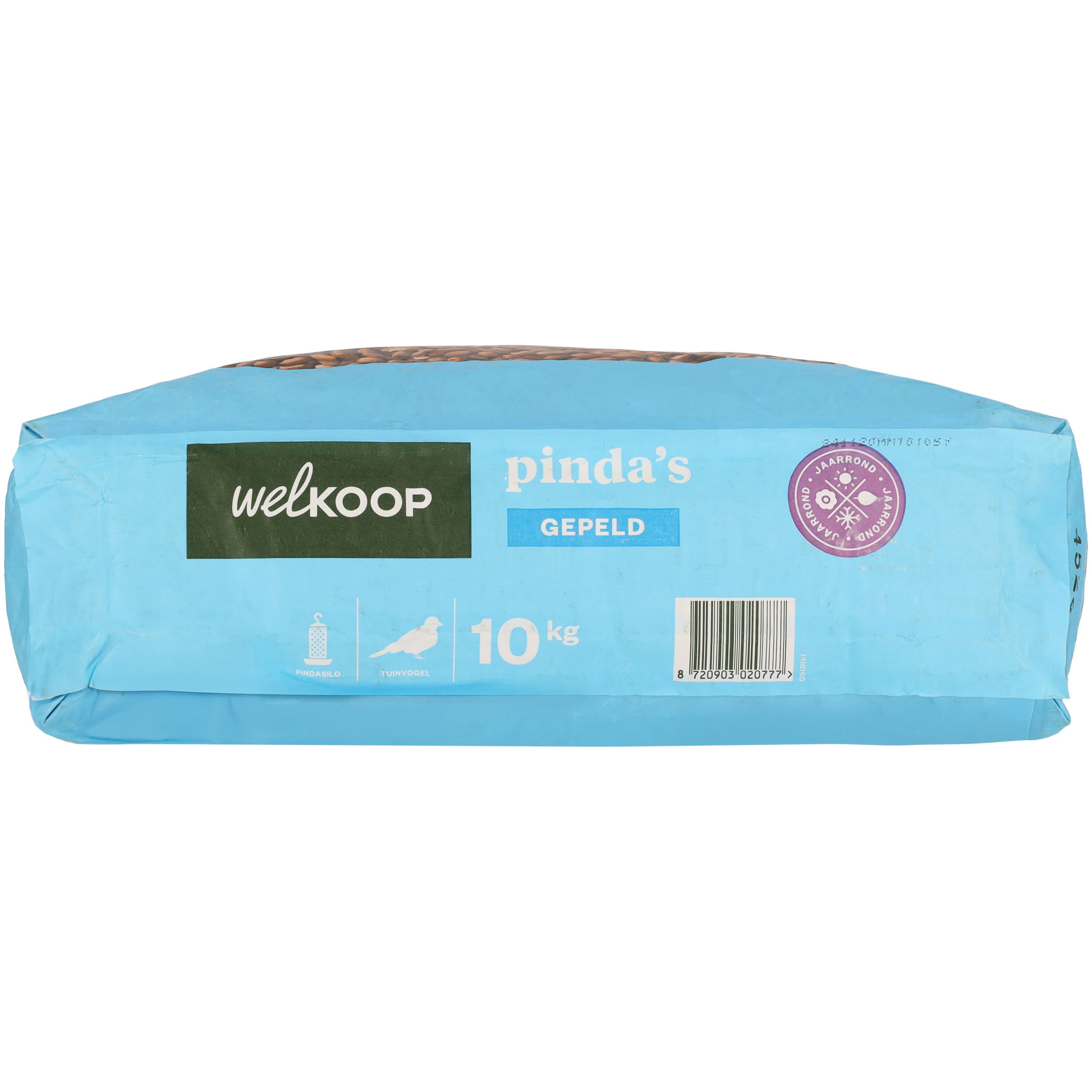Welkoop Gepelde Pinda's - Tuinvogelvoer - 10 Kilogram - Gepelde pinda
