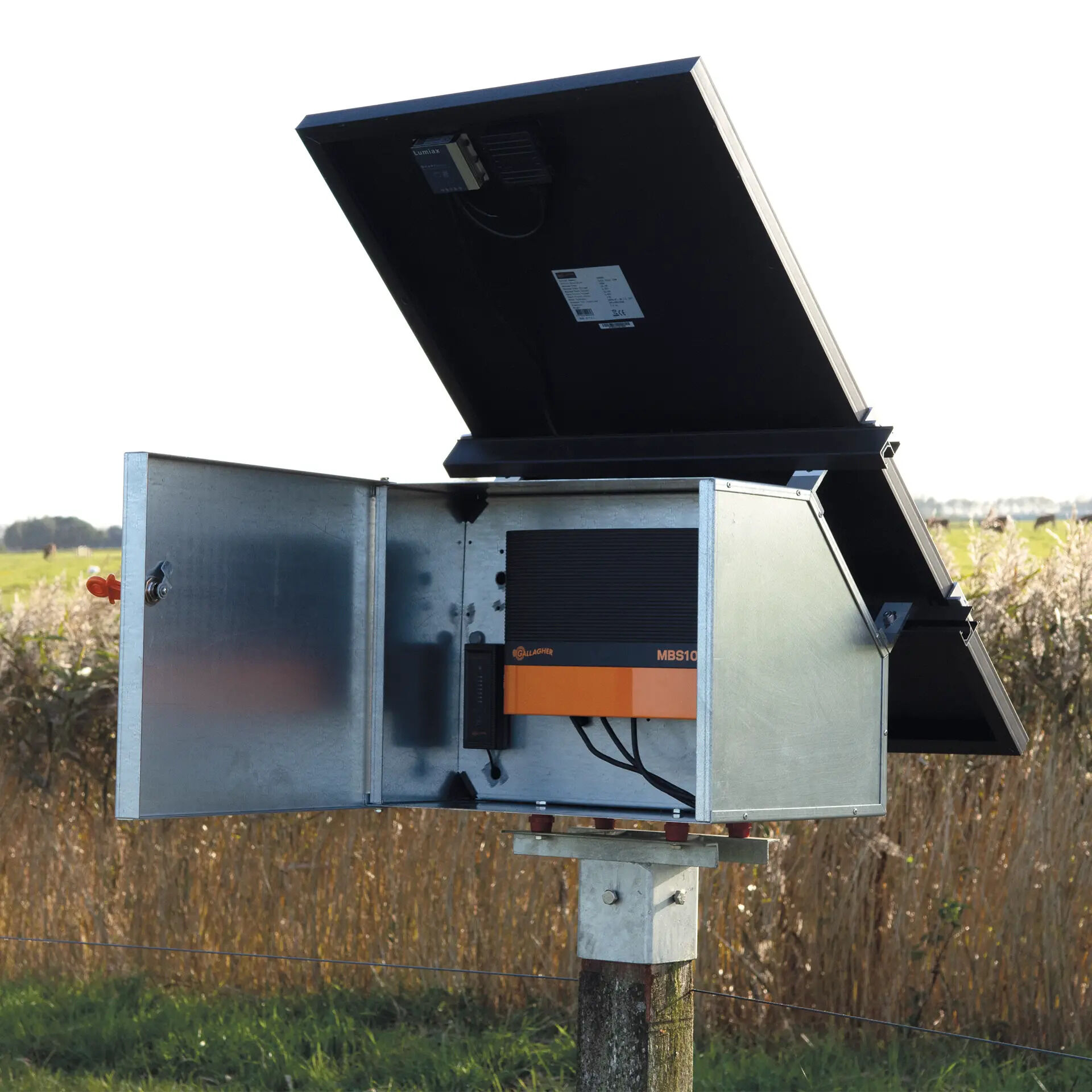 GallagherMBS1000i solarbox inbraakwerend - Solar Schrikdraadapparaat - 28.5 cm - 37 cm