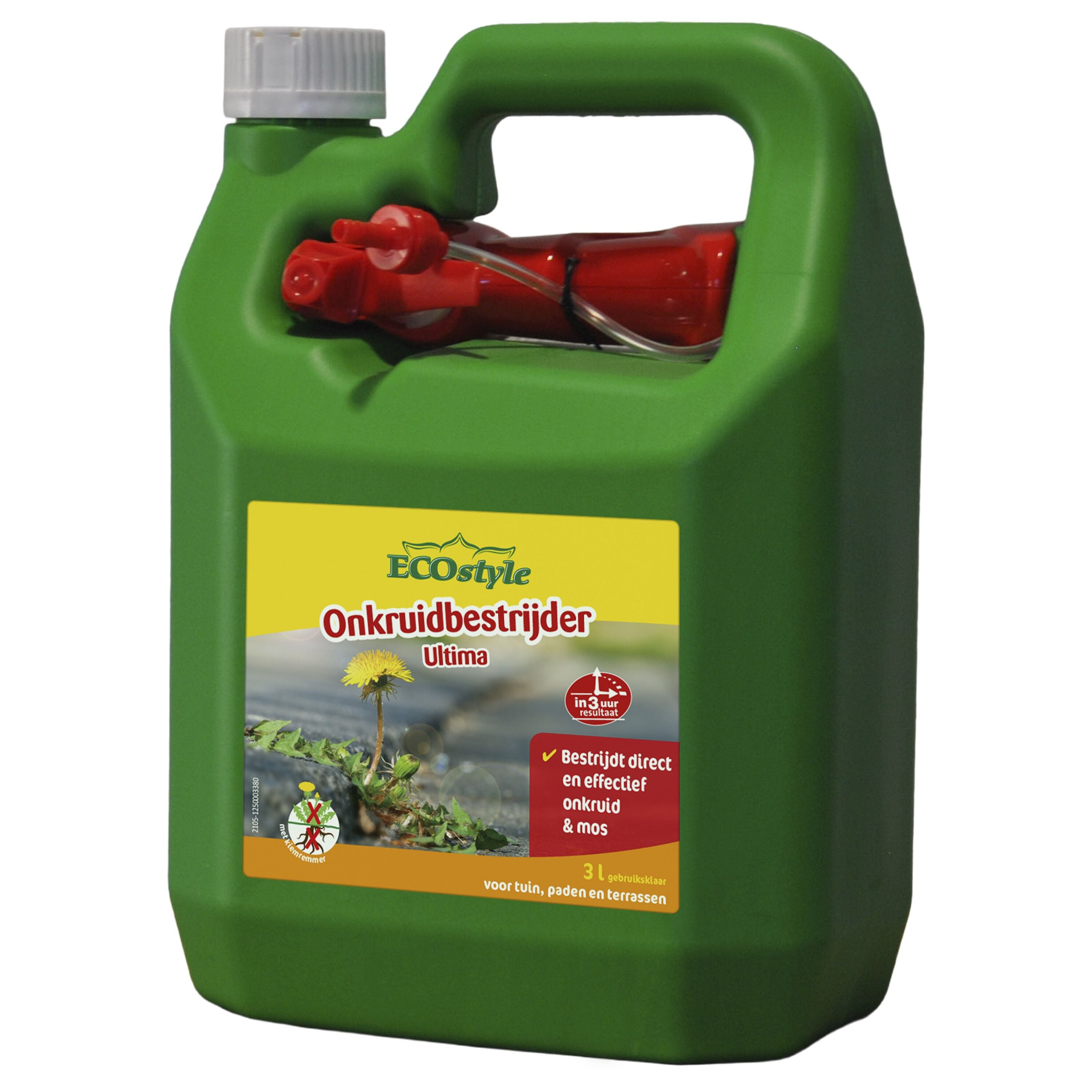 ECOstyle Ultima - Onkruid- en mosbestrijder - 3 Kilogram