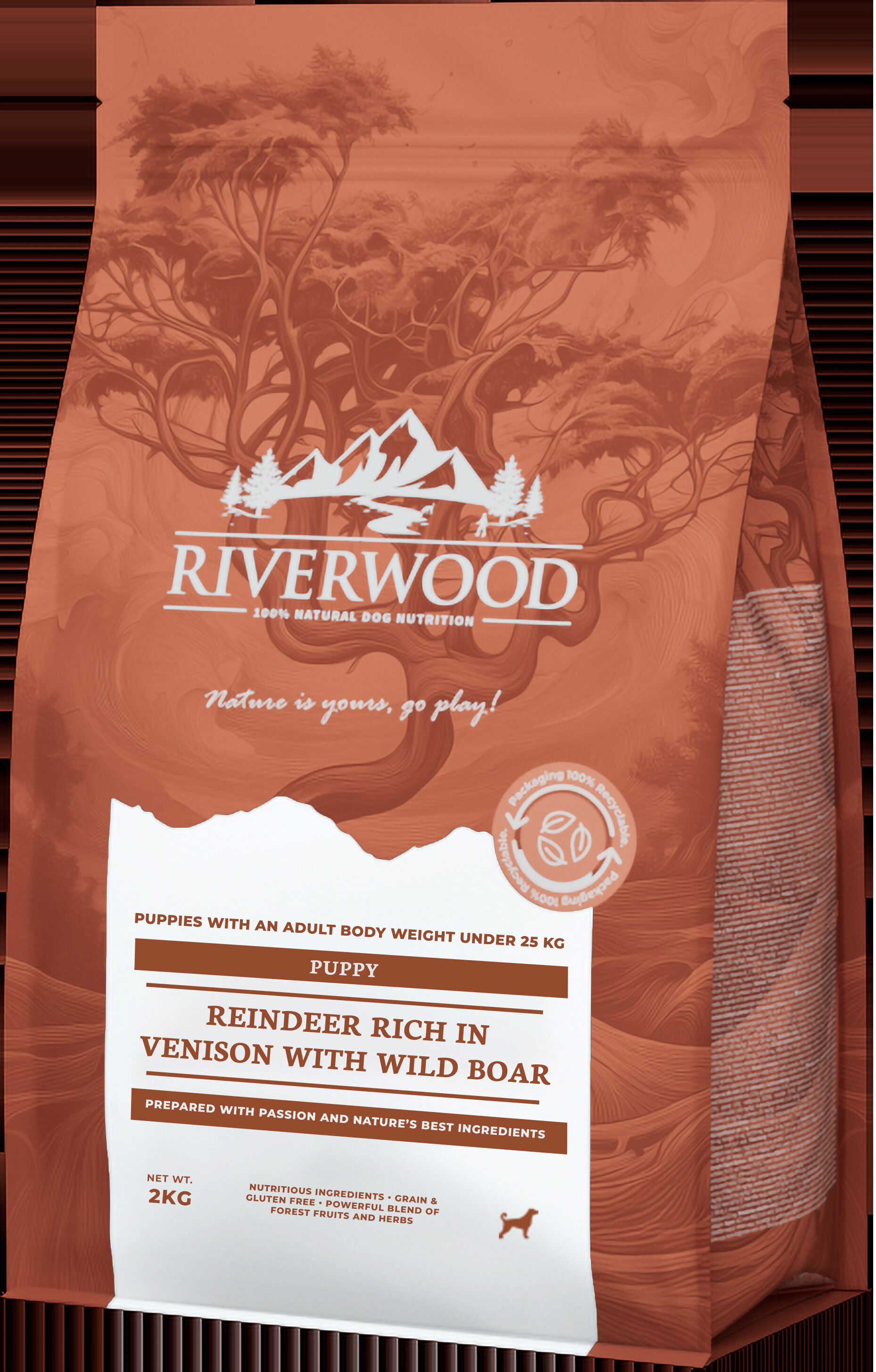 Riverwood Puppy - Hondenvoer - 2 Kilogram