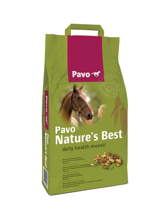 Pavo Nature's Best Musli - Basisvoeding - Paardenvoer - 3 Kilogram - Zak Pavo Nature's Best Musli - Basisvoeding - Paardenvoer - 3 Kilogram - Zak