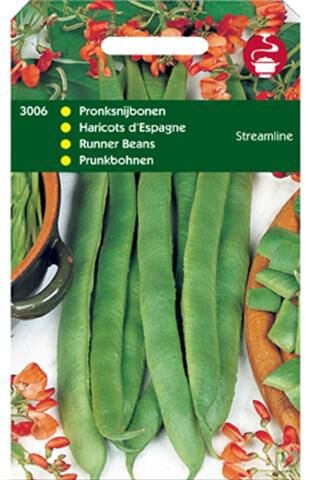Hortitops Pronkbonen Phaseolus Coccineus L. Streamline (Roodbloeiers) - Groentezaden