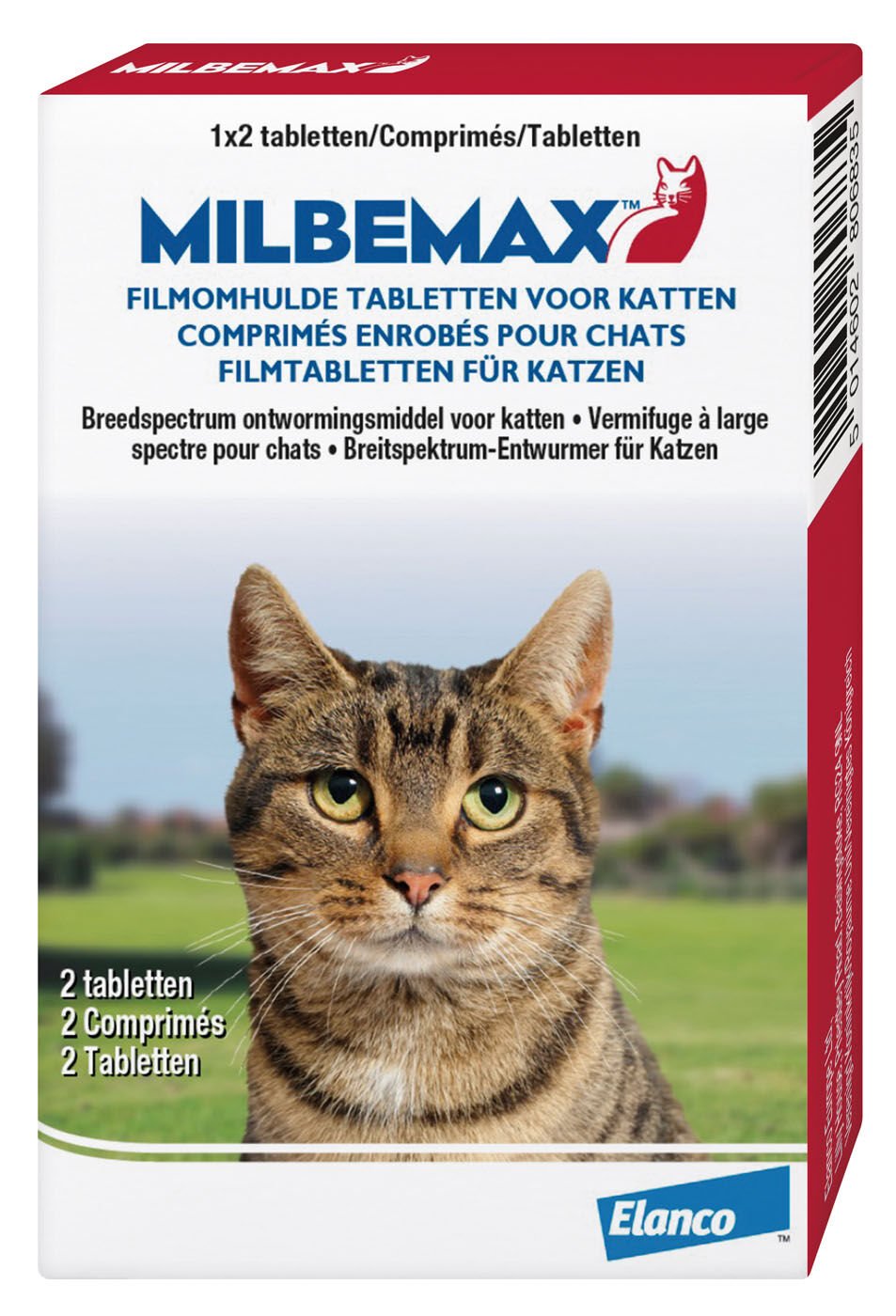 Milbemax  Tablet - Ontwormen Kat