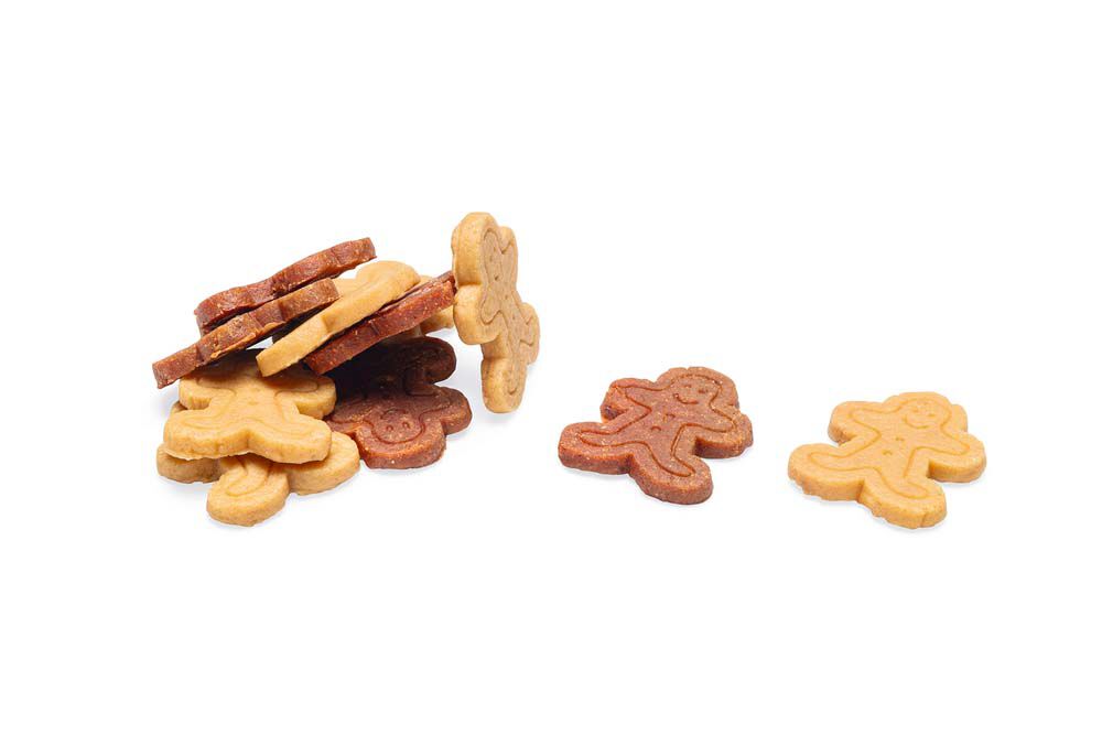 Beeztees Gingerbread man - Hondensnack - 150 Gram - eend