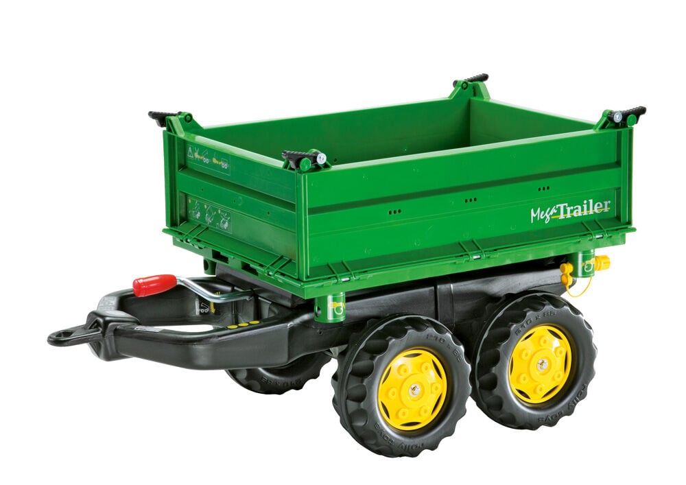 Rolly toys Mega Trailer John Deere  - Trailers & Aanhangers