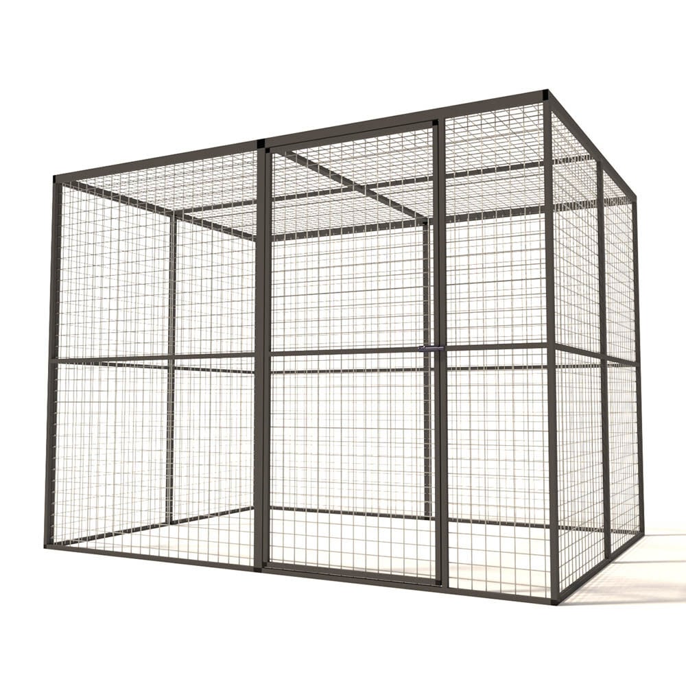 Glorenza Lilly - Kattenren - Antraciet - 178x176x242 cm Glorenza Lilly - Kattenren - Antraciet - 178x176x242 cm