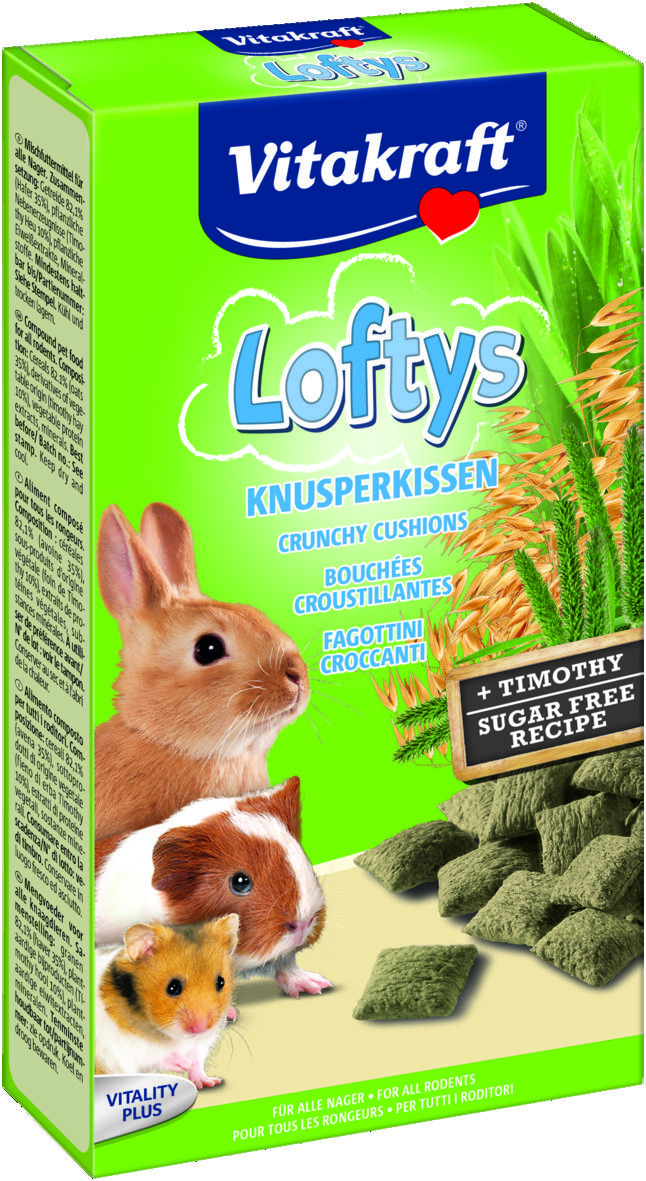 Vitakraft Lofty's Konijn/Knaagdier - Knaagdierensnack Vitakraft Lofty's Konijn/Knaagdier - Knaagdierensnack