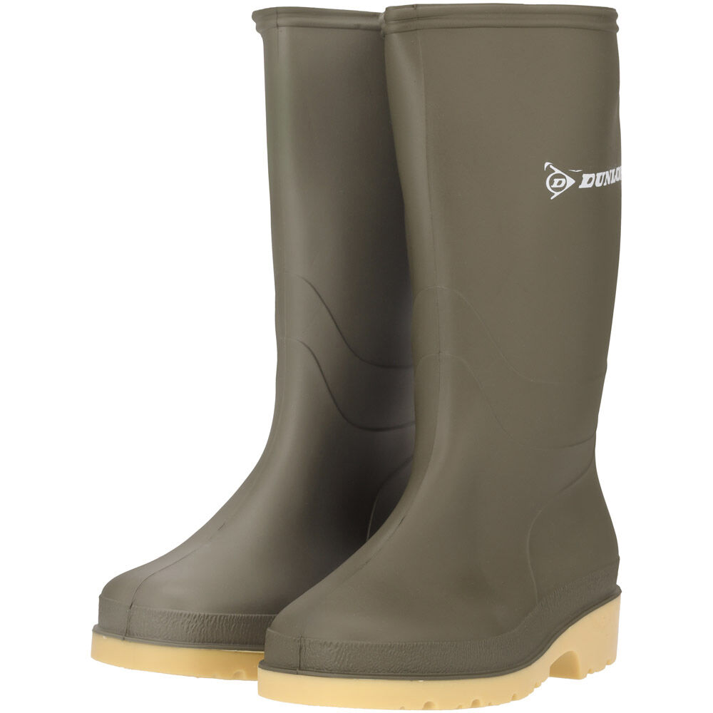 Dunlop Dull 16247 - Regenlaarzen Kind - Donkergroen - 30