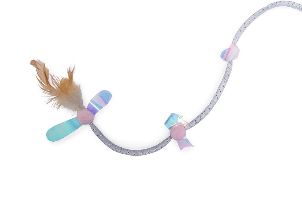 Beeztees Hengel Libelle - Kattenspeeltje - Multi