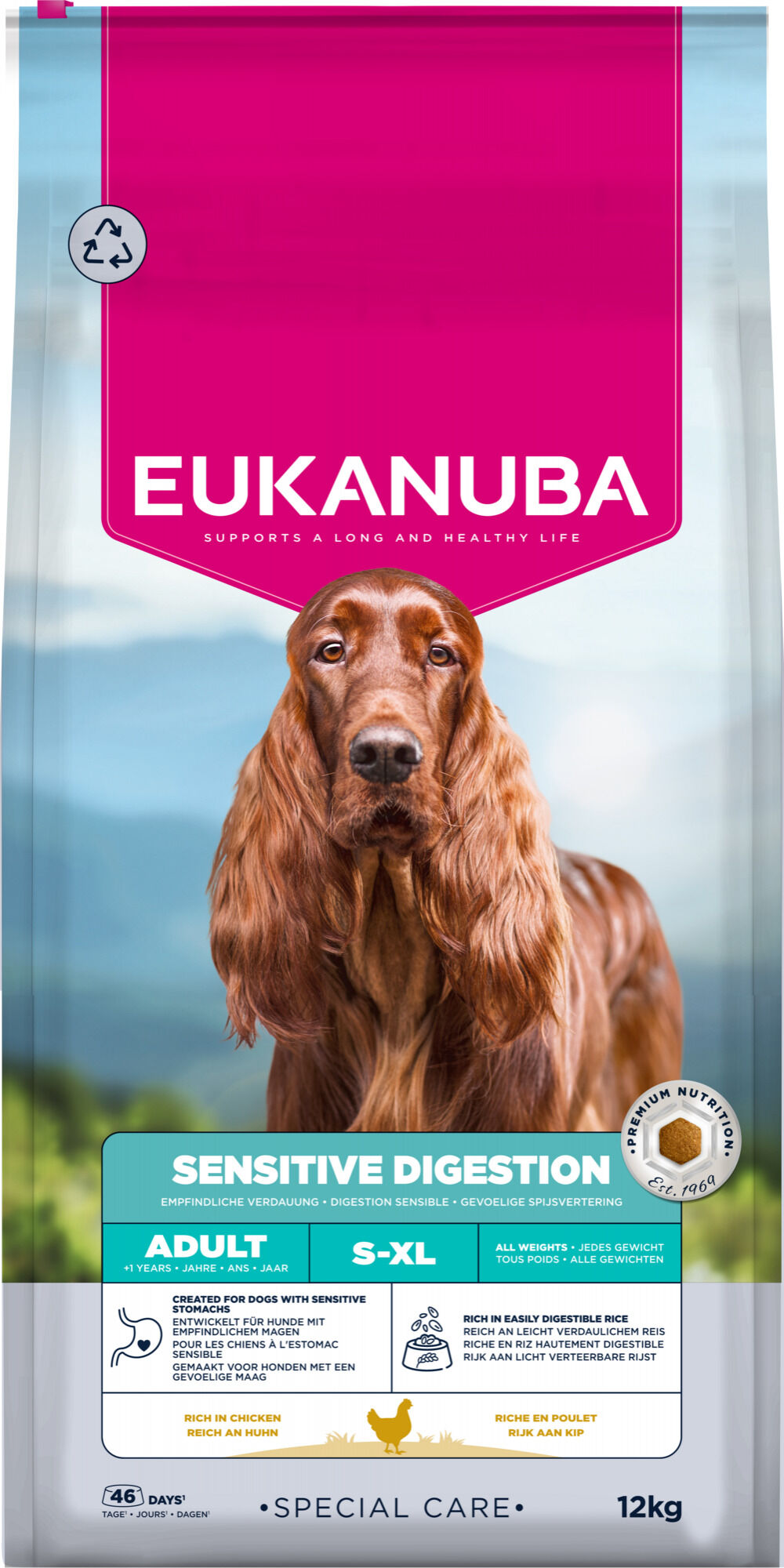 Eukanuba Special Care Sensitive Digestion Adult - Hondenvoer - 12 Kilogram