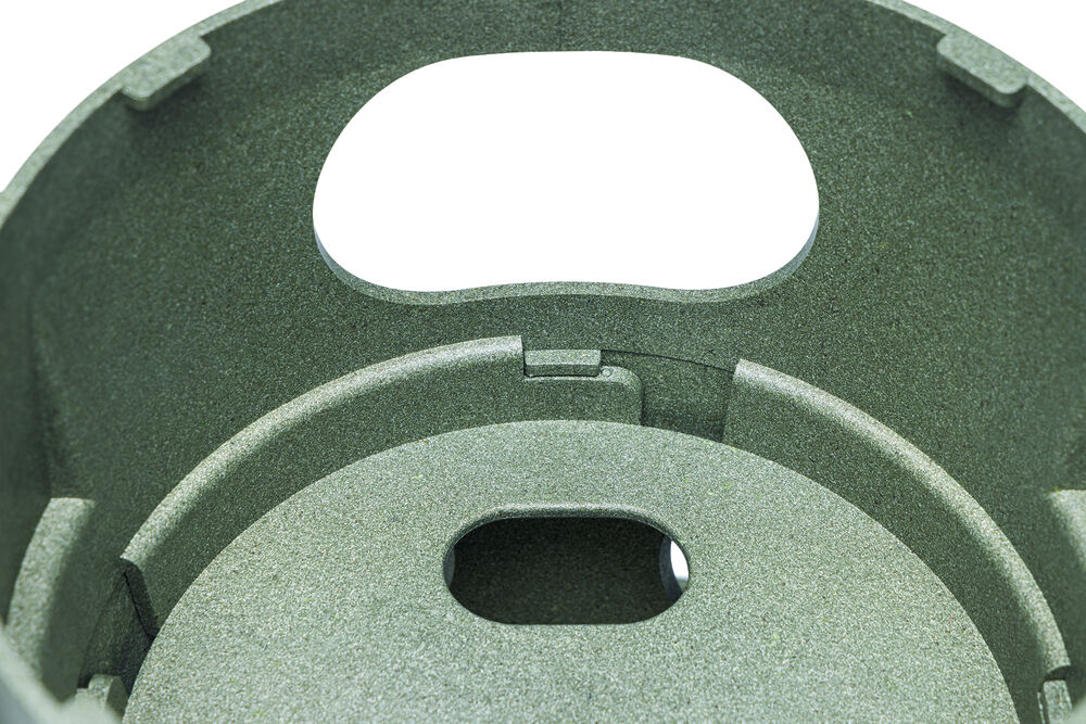 Beeztees Snacktoren - Kippenvoerbak - Grijs Groen - 32.5x30x30 cm