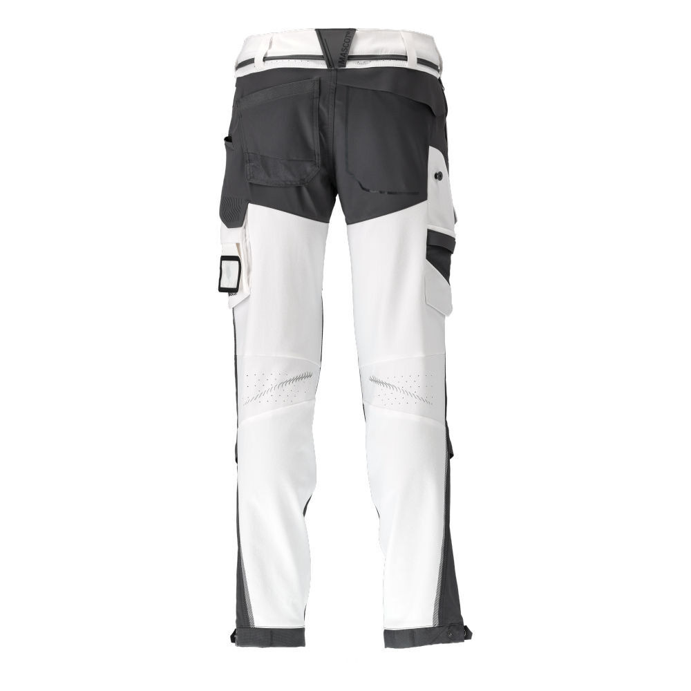 Mascot Customized 22279 - Werkbroek - Wit / Grijs - 60 - 90