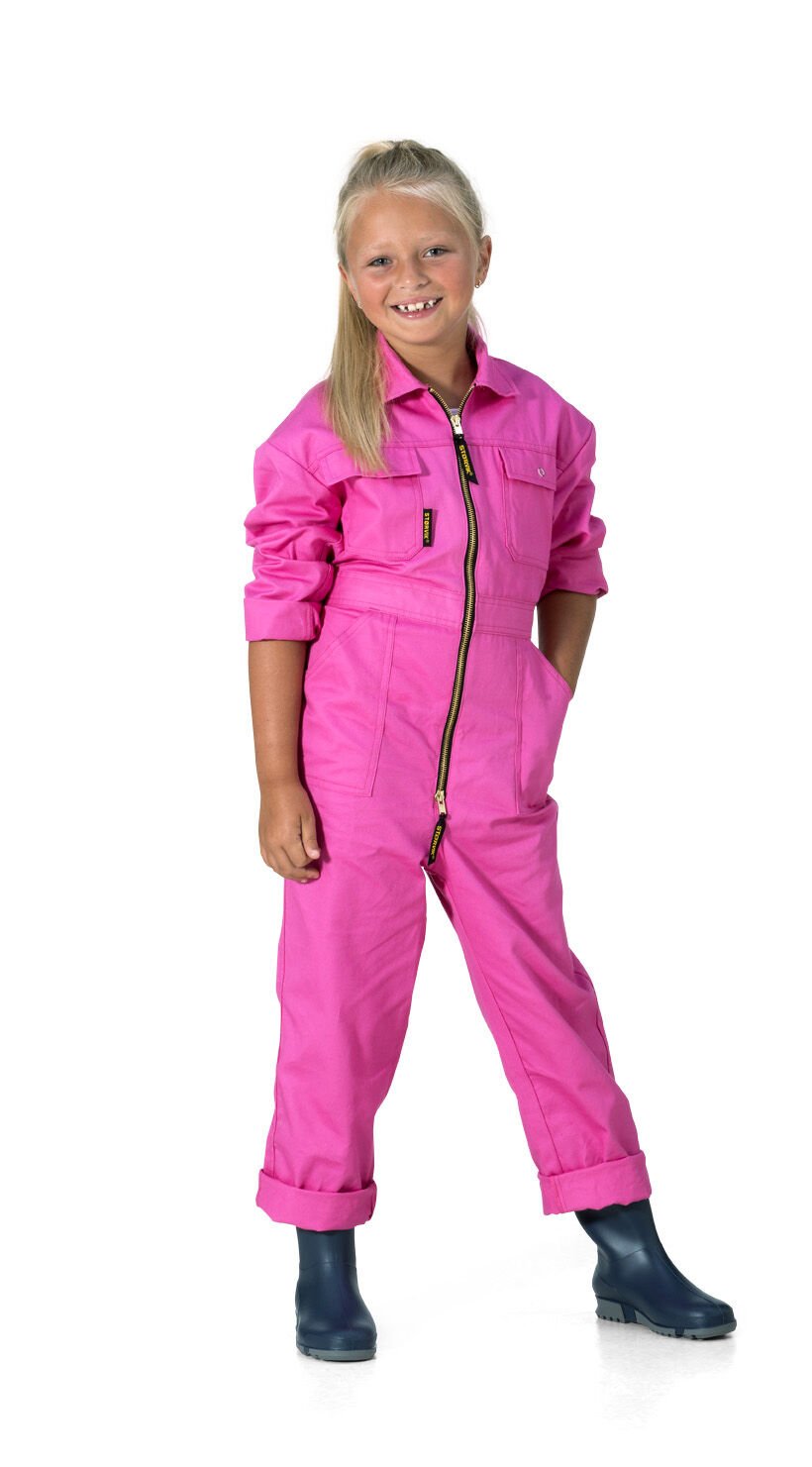 Störvik Nicky - Kinderoverall - Roze - 80/86