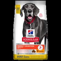 Hill's Science Plan Adult Large Perfect Digestion - Hondenvoer - 12 Kilogram - kip, rijst