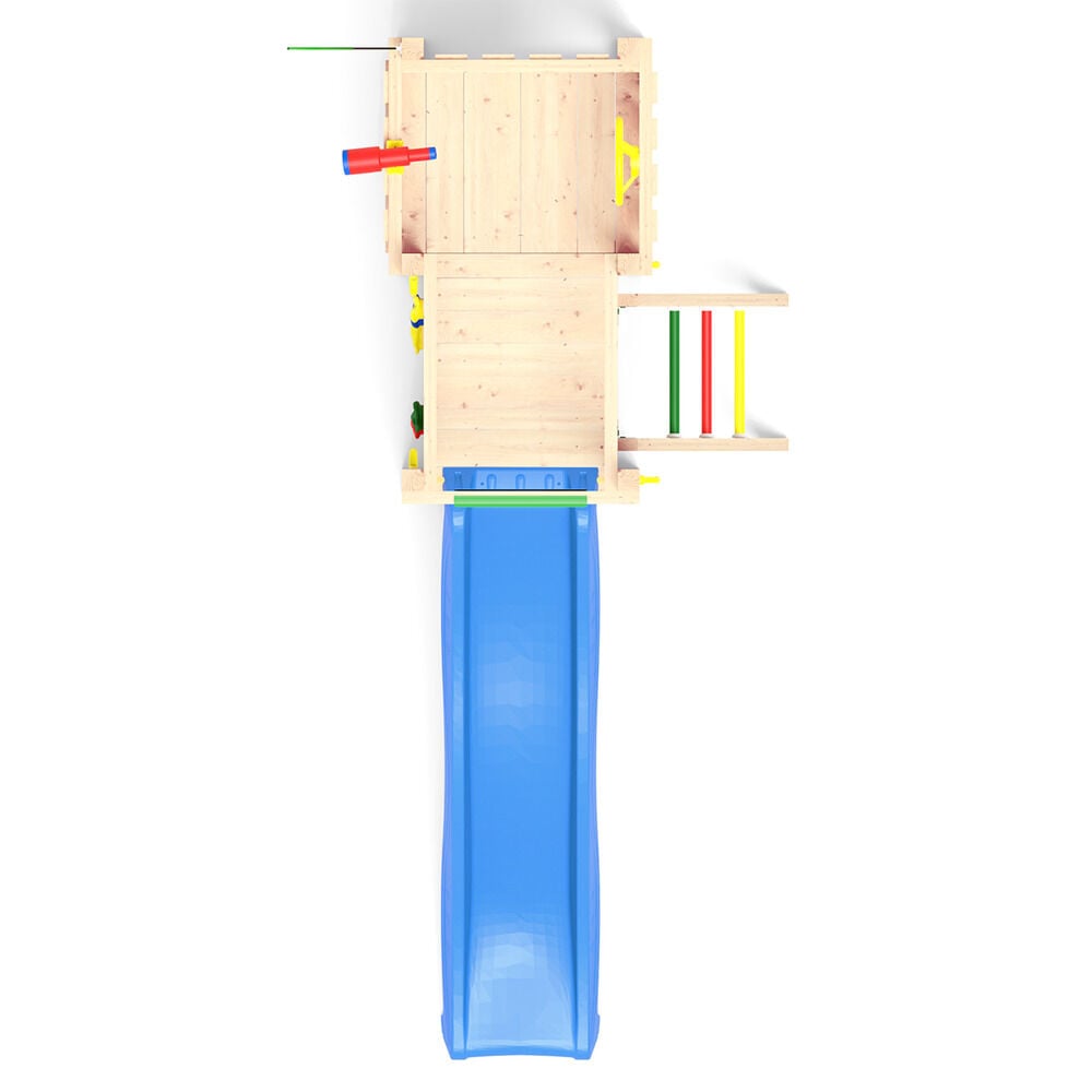 Jungle Gym Odda Douglas - Speeltoestel - Blauw - Douglas hout