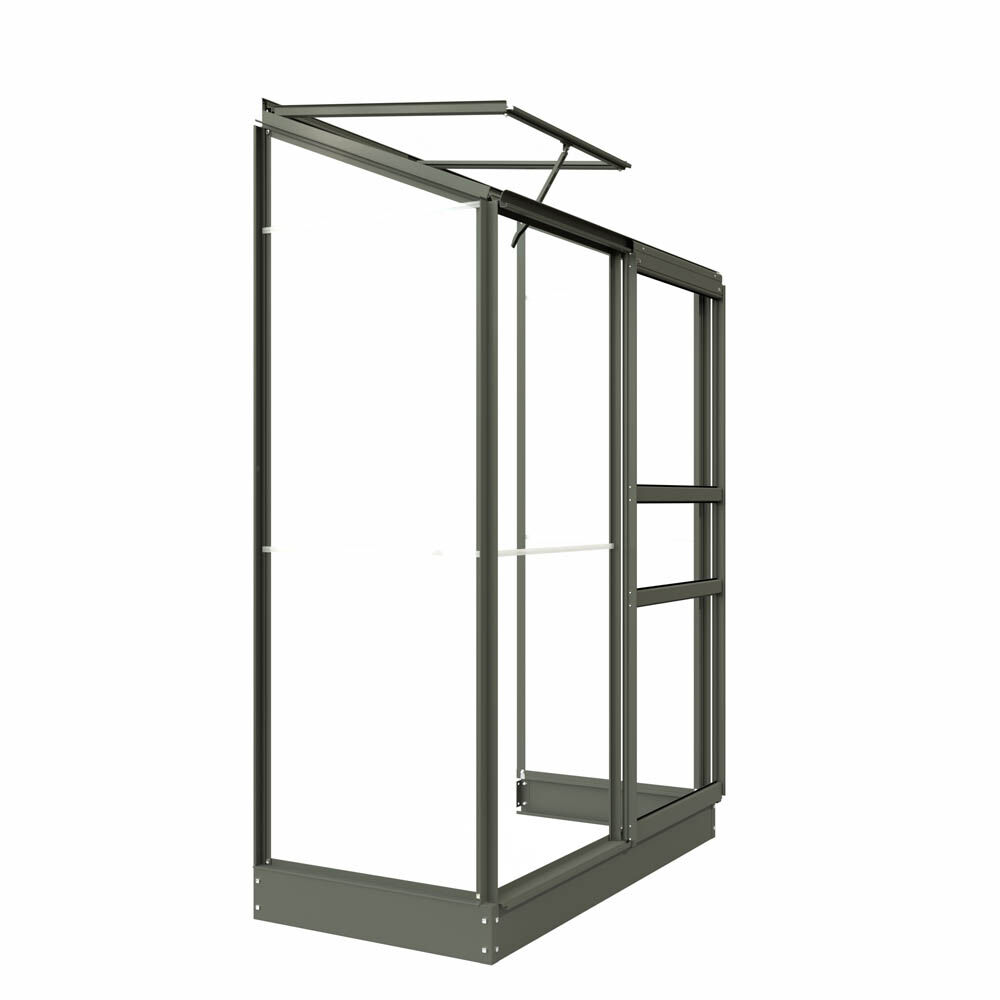 Royal Well Emma I - Muurkas - Groen - 194x132x69 cm - Veiligheidsglas