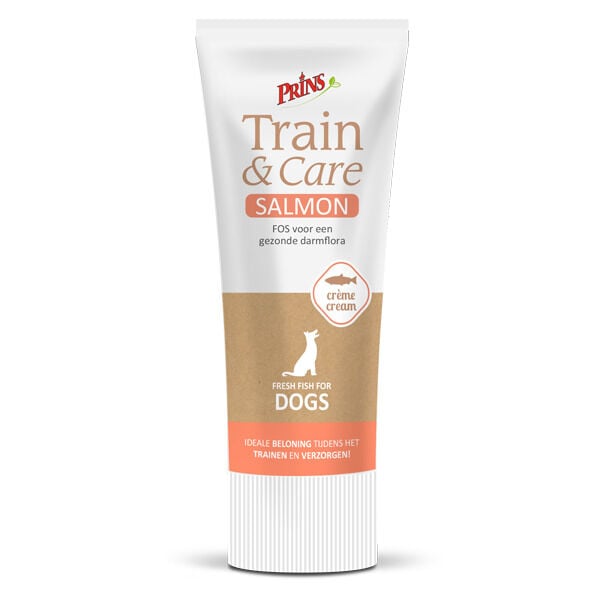 Prins Train & Care - Hondensnack - 75 Gram - zalm Prins Train & Care - Hondensnack - 75 Gram - zalm