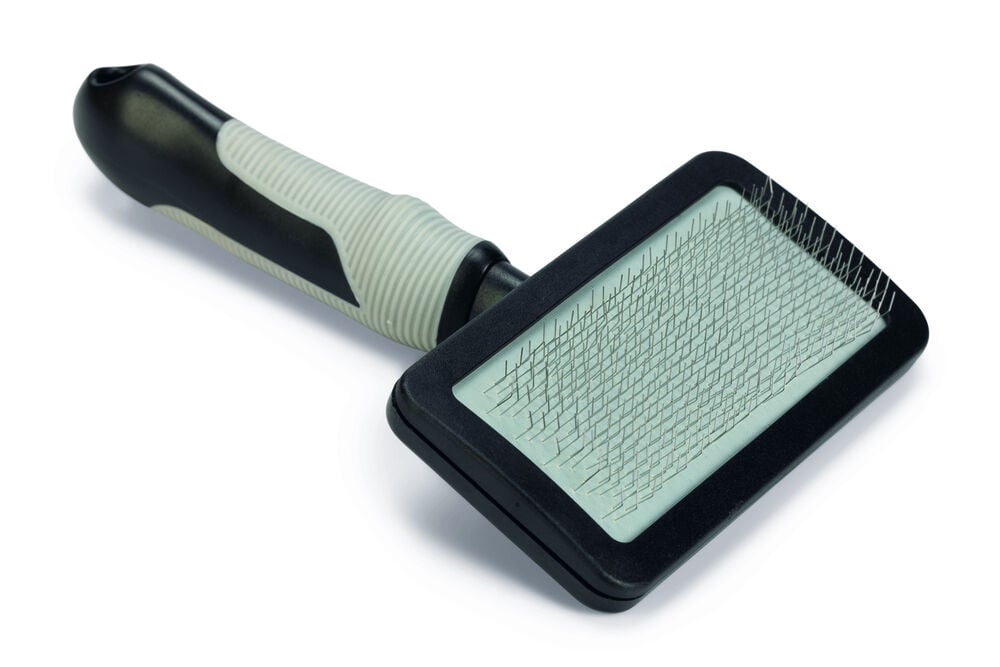 Beeztees - Slicker borstel - Zwart - L