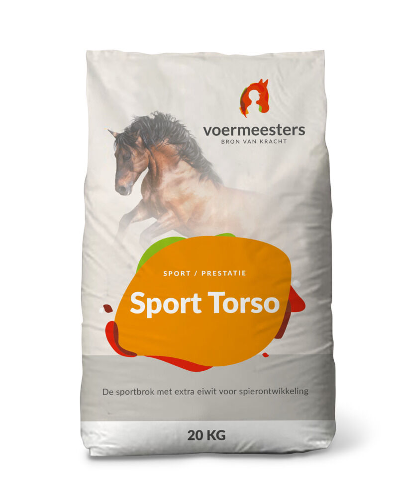 Voermeesters Sport Torso - Sport/ Prestatie - 20 Kilogram - Zak