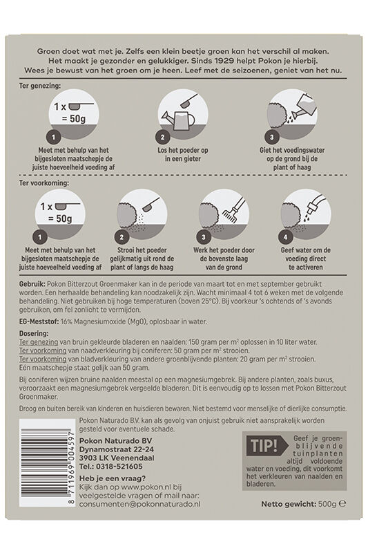 Pokon Bitterzout - Siertuinmeststof - 500 Gram