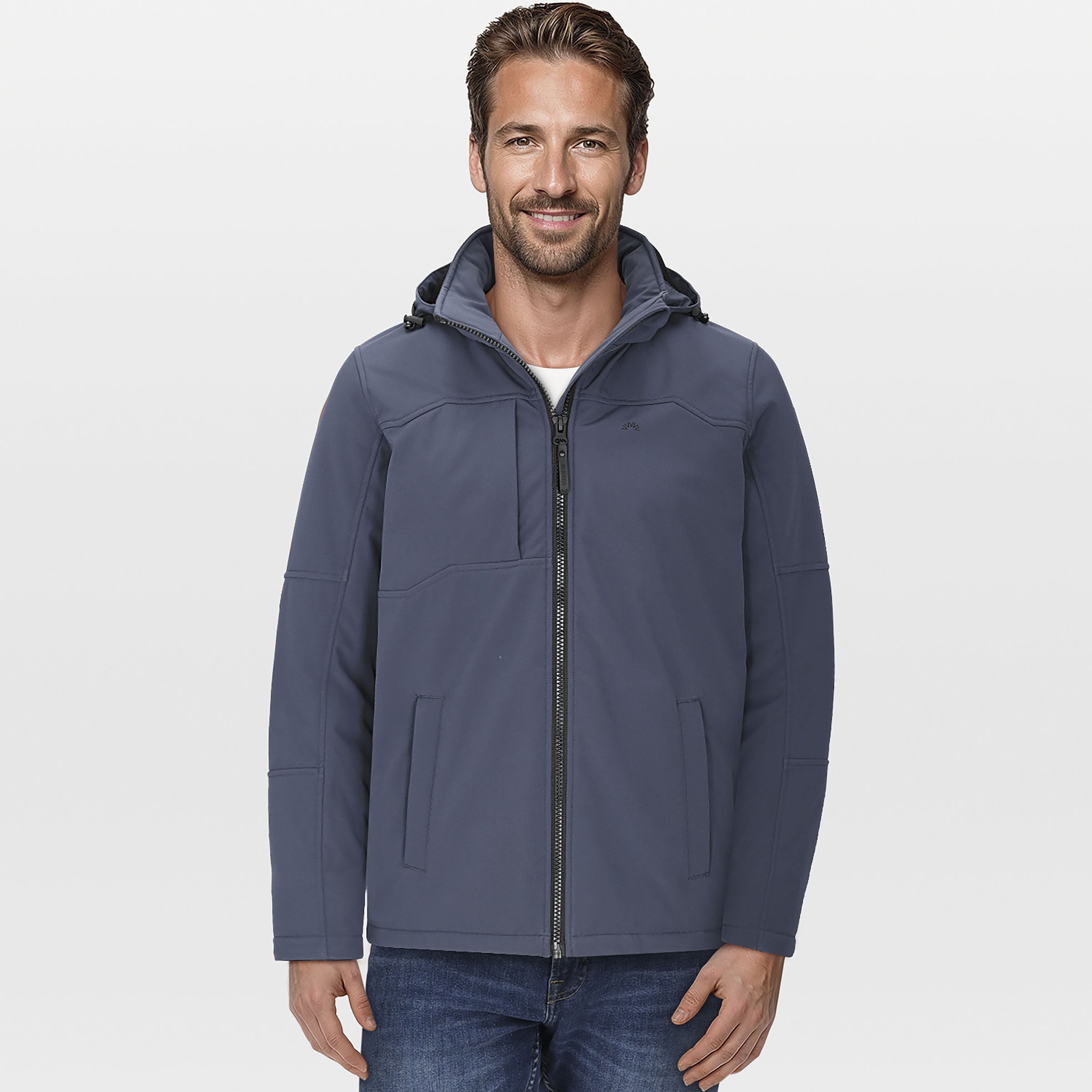 Veleste Roan - Softshell jas - Denim blauw - M Veleste Roan - Softshell jas - Denim blauw - M
